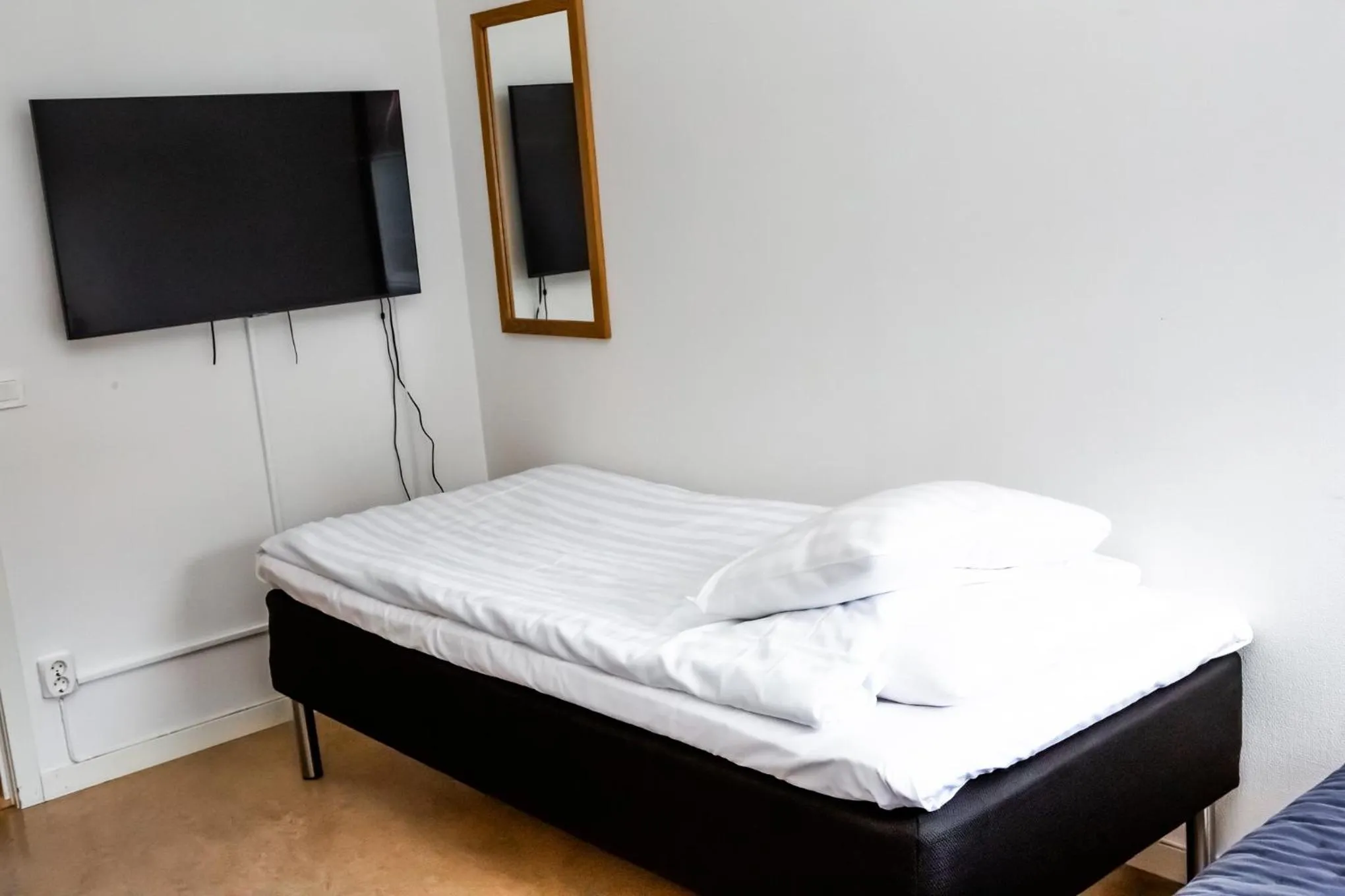 Bed in Spångholmen Bed & Breakfast AB