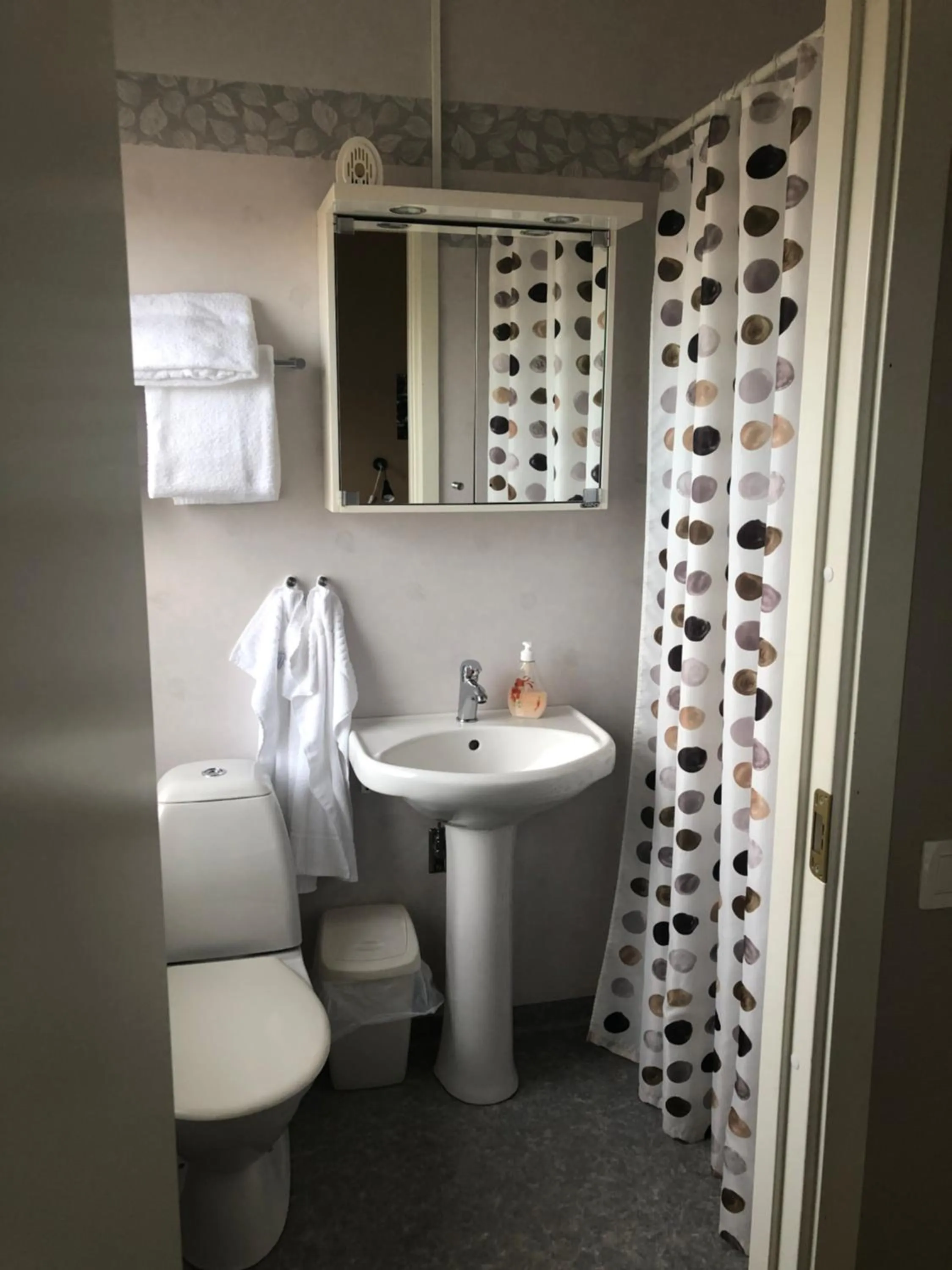 Shower in Spångholmen Bed & Breakfast AB