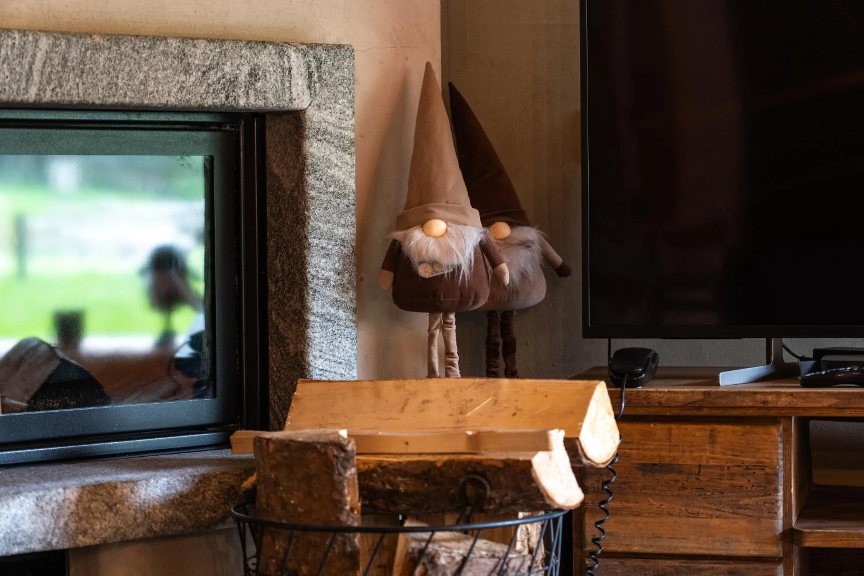 Decorative detail in Au Charmant Petit Lac - Ecohotel Parc & Spa