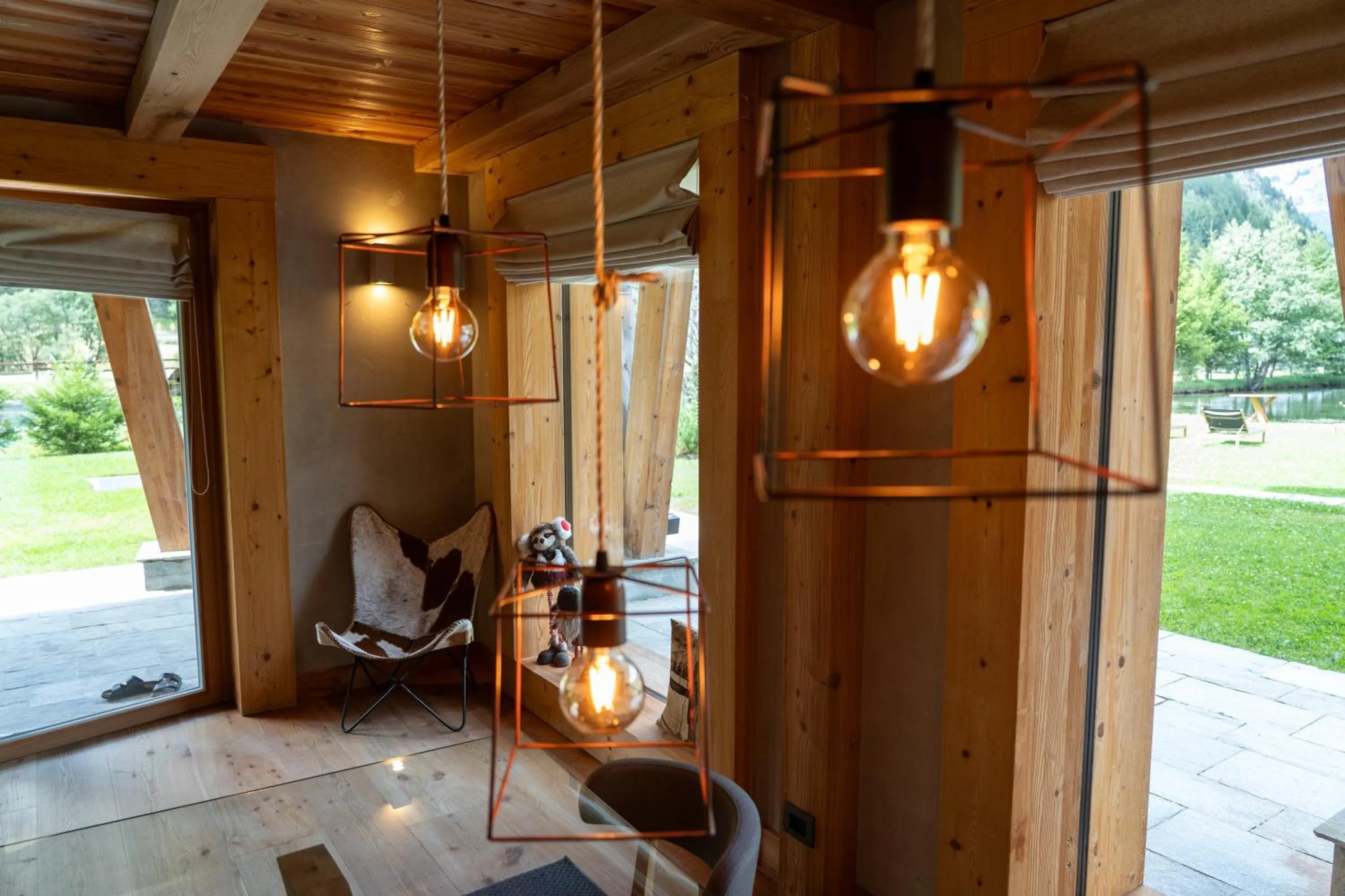 Living room in Au Charmant Petit Lac - Ecohotel Parc & Spa