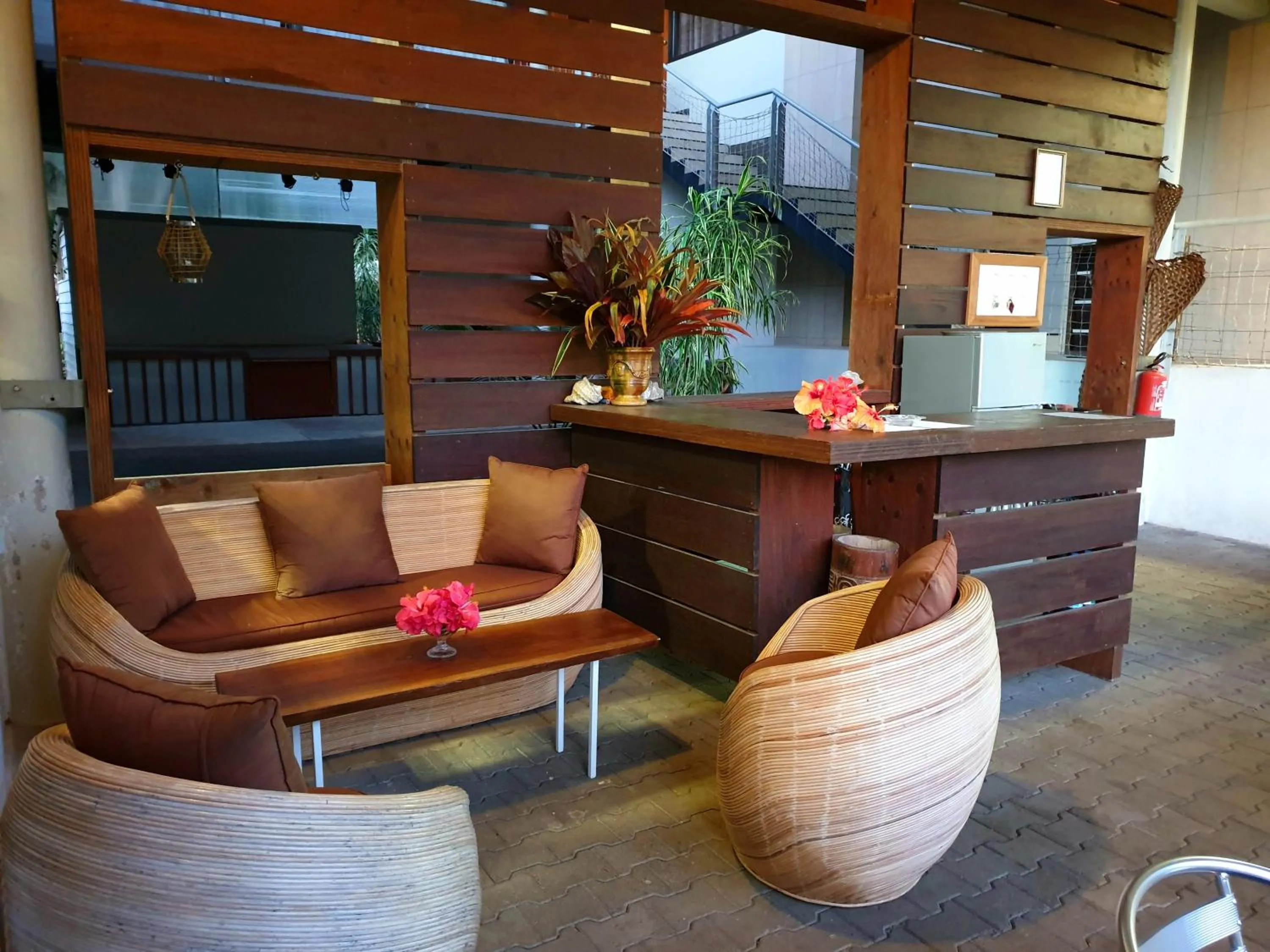 Patio in Residence Vainau Moorea