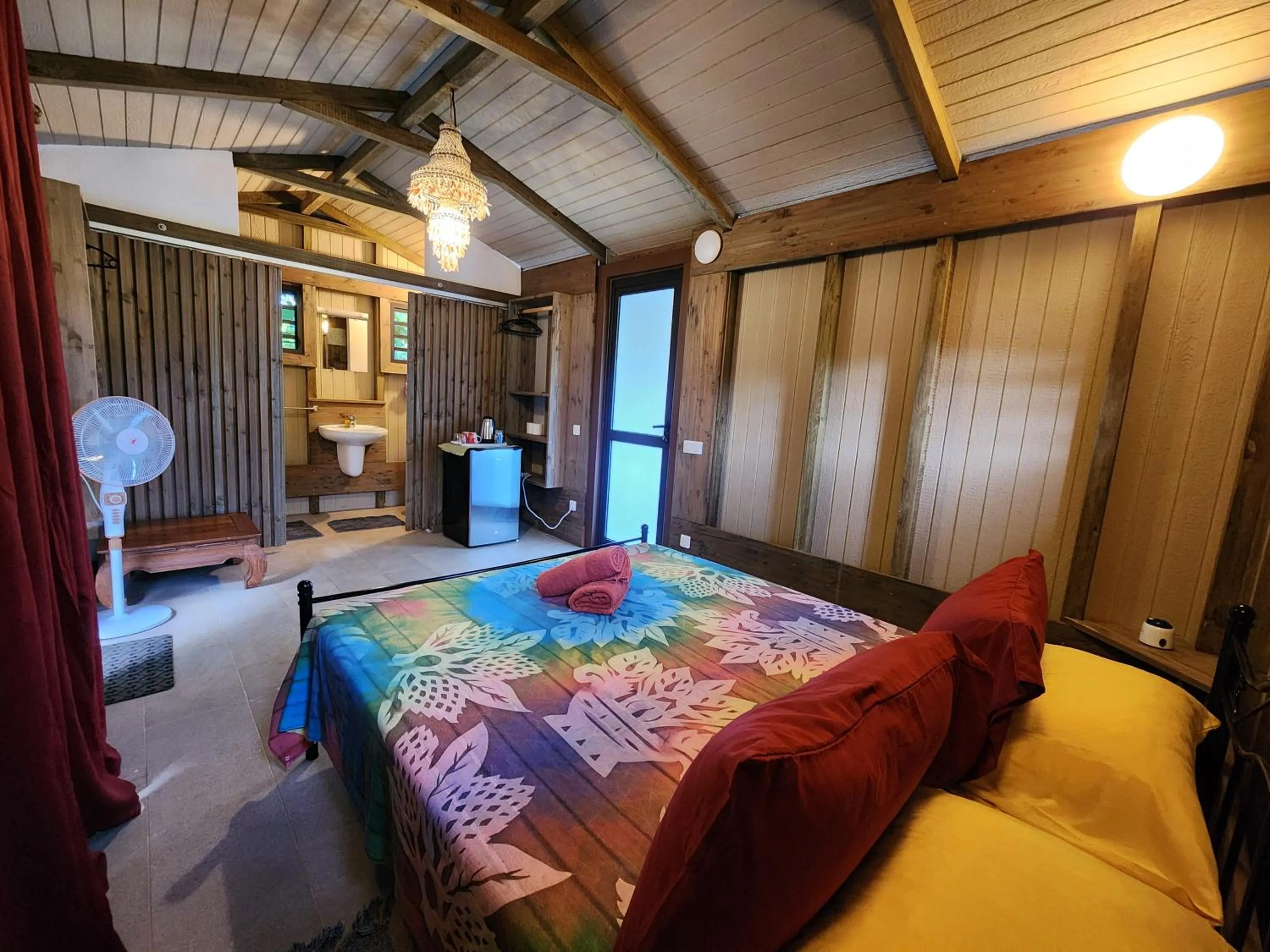 Bed in Residence Vainau Moorea