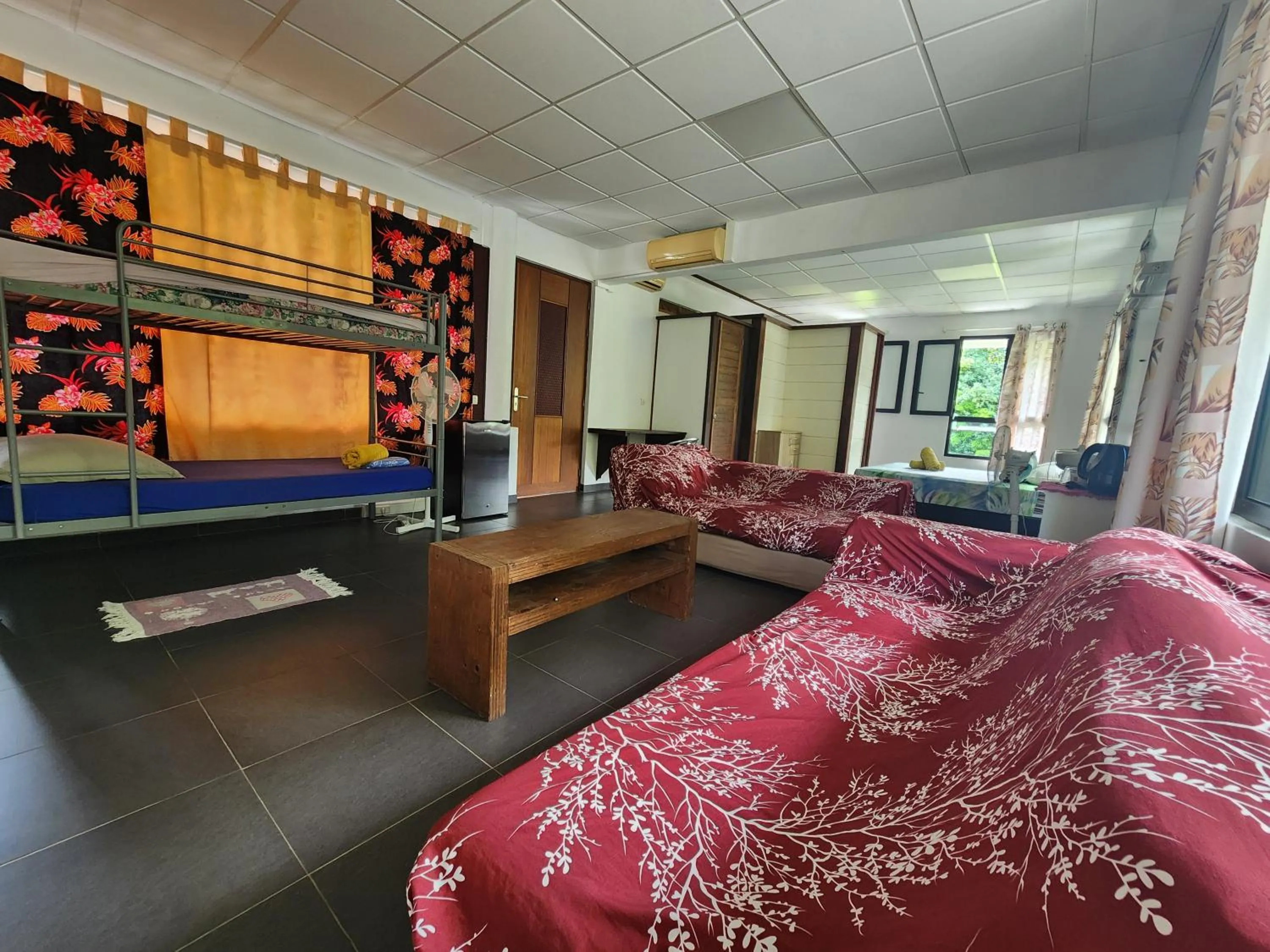 Bed in Residence Vainau Moorea