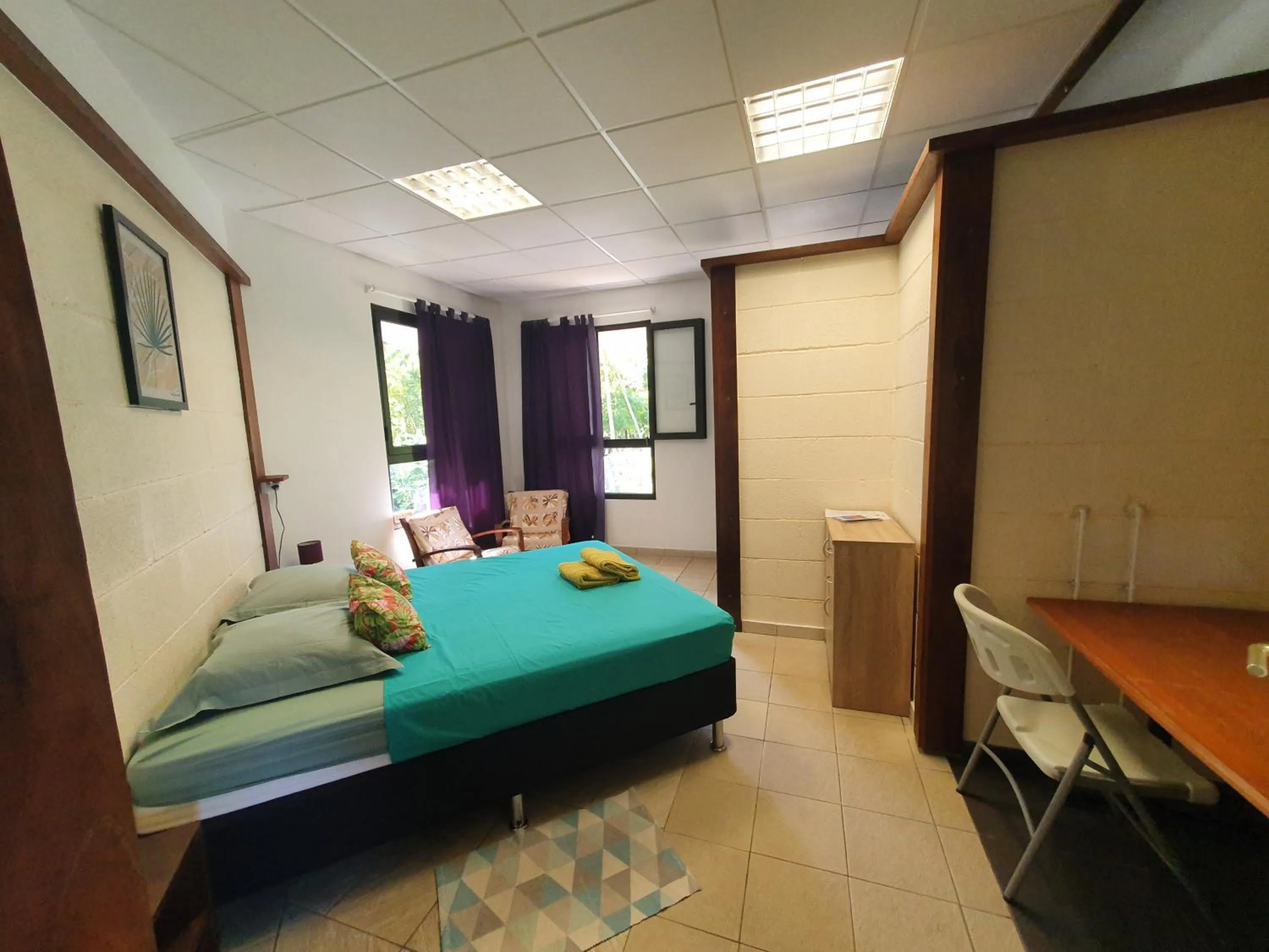 Bed in Residence Vainau Moorea