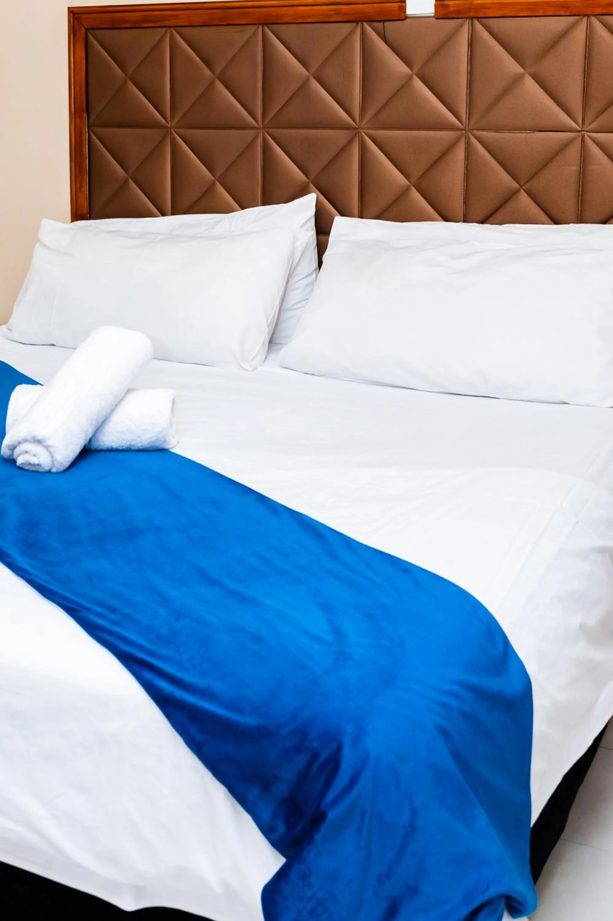 Bed in Nkosazana Guest House