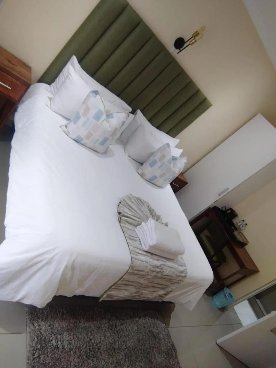 Bed in Nkosazana Guest House