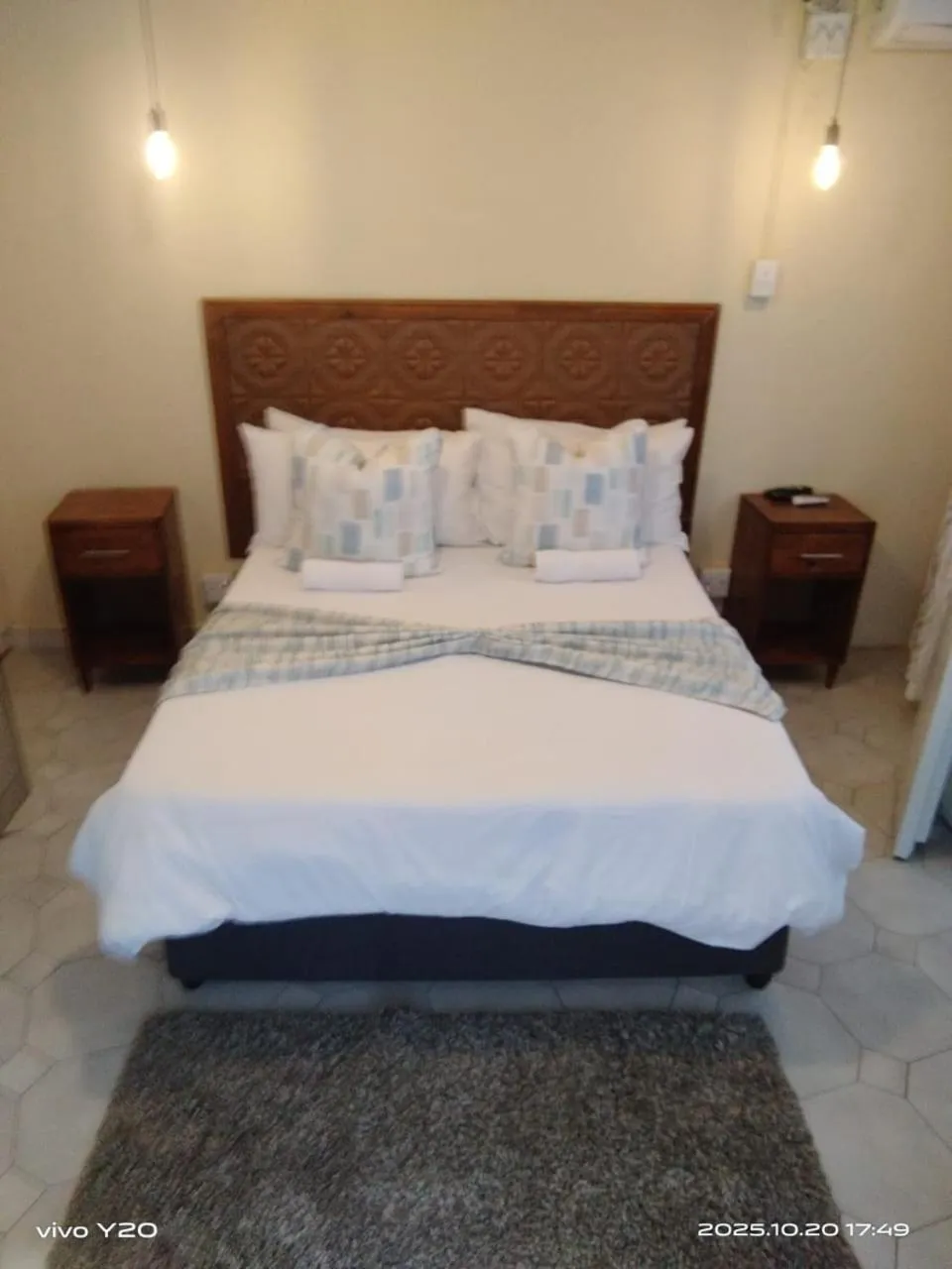 Bed in Nkosazana Guest House