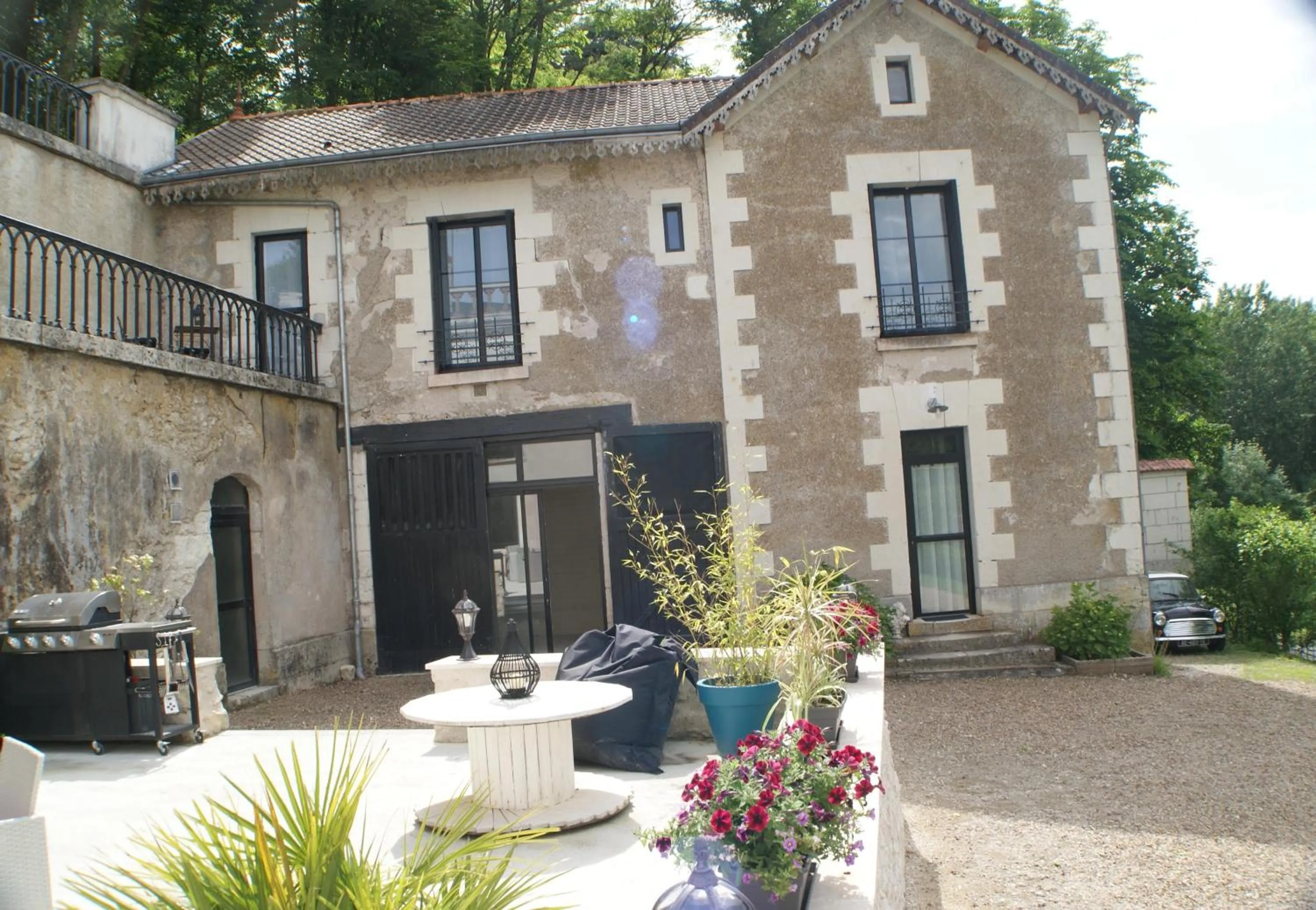 Patio in Le Chateau de la Barre
