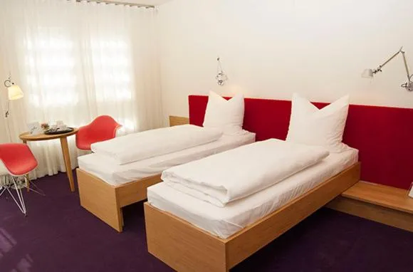 Photo of the whole room, Bed in TraumHaus im Elsterpark