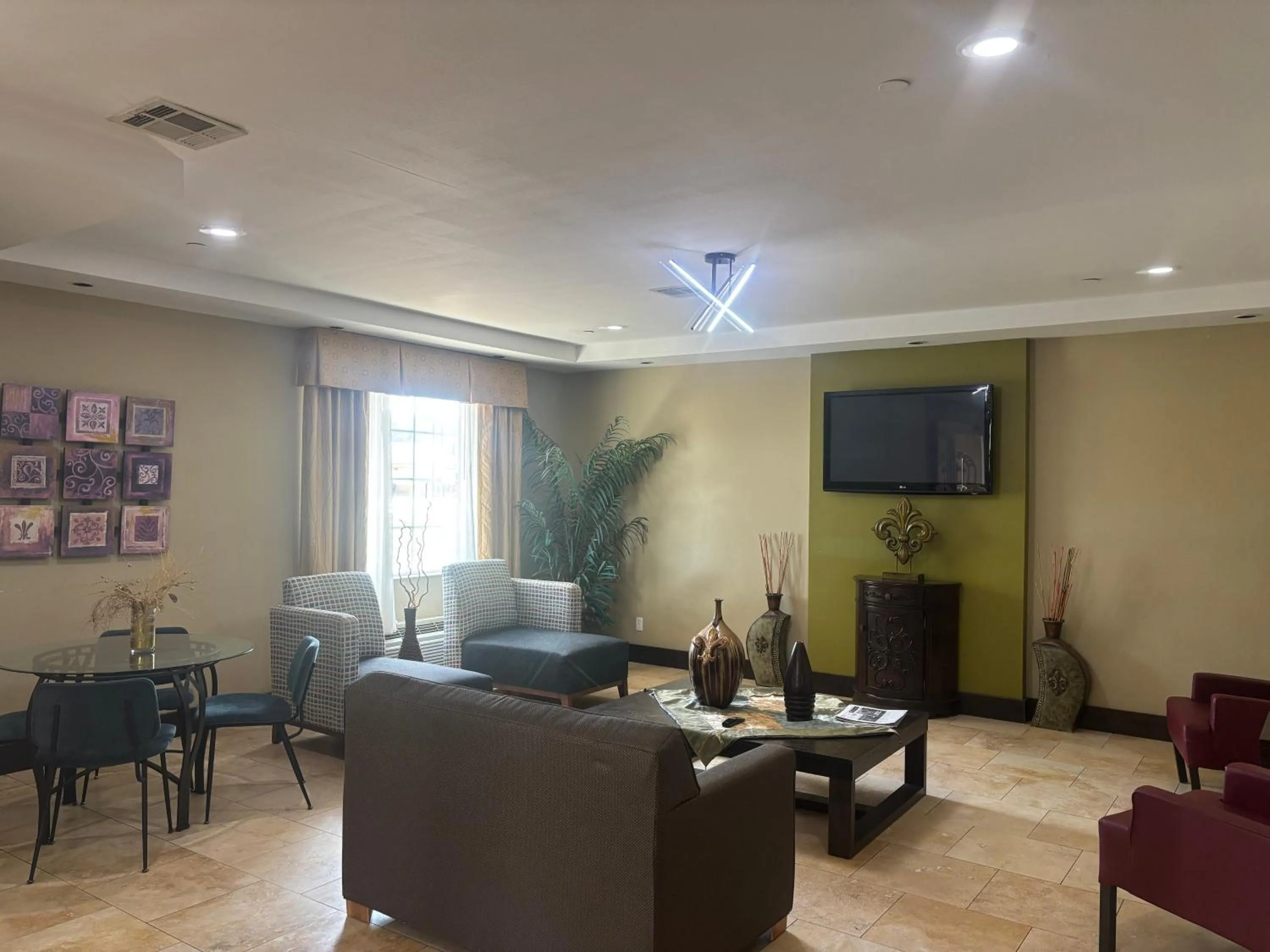 Lobby or reception in Rodeway Inn & Suites Winnfield