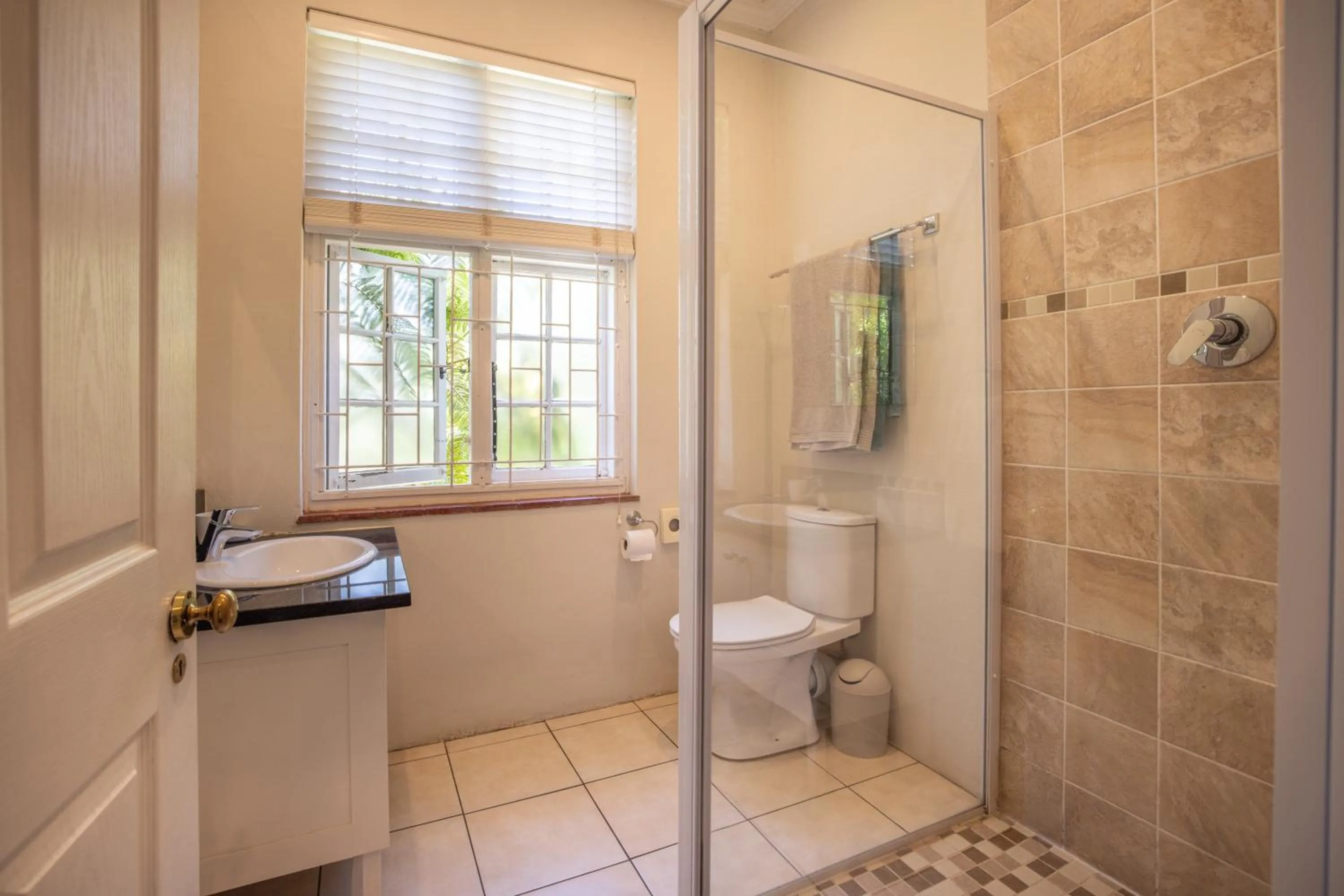 Shower in Lanherne Guest House Bed & Breakfast