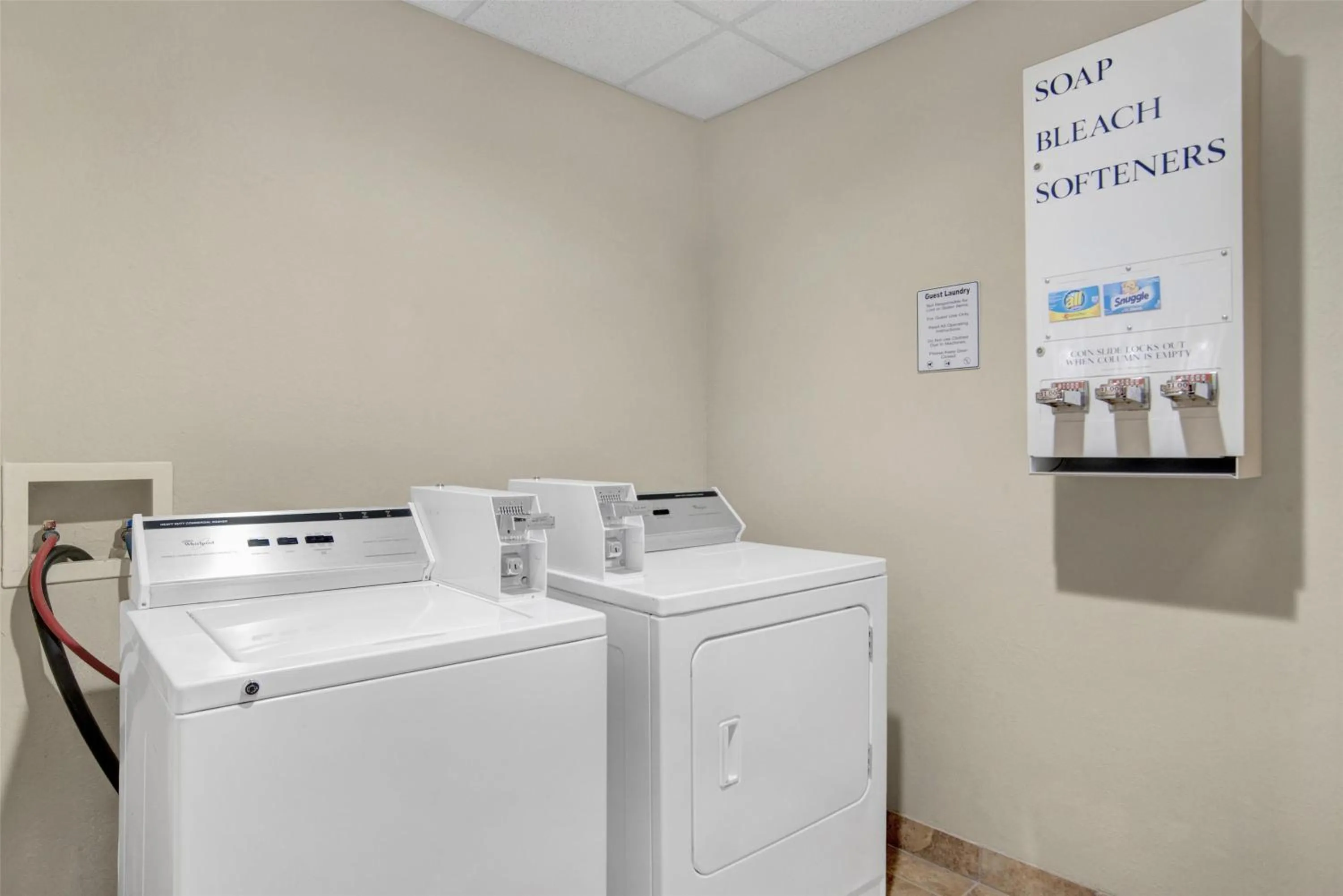 laundry in Best Western Opp Inn