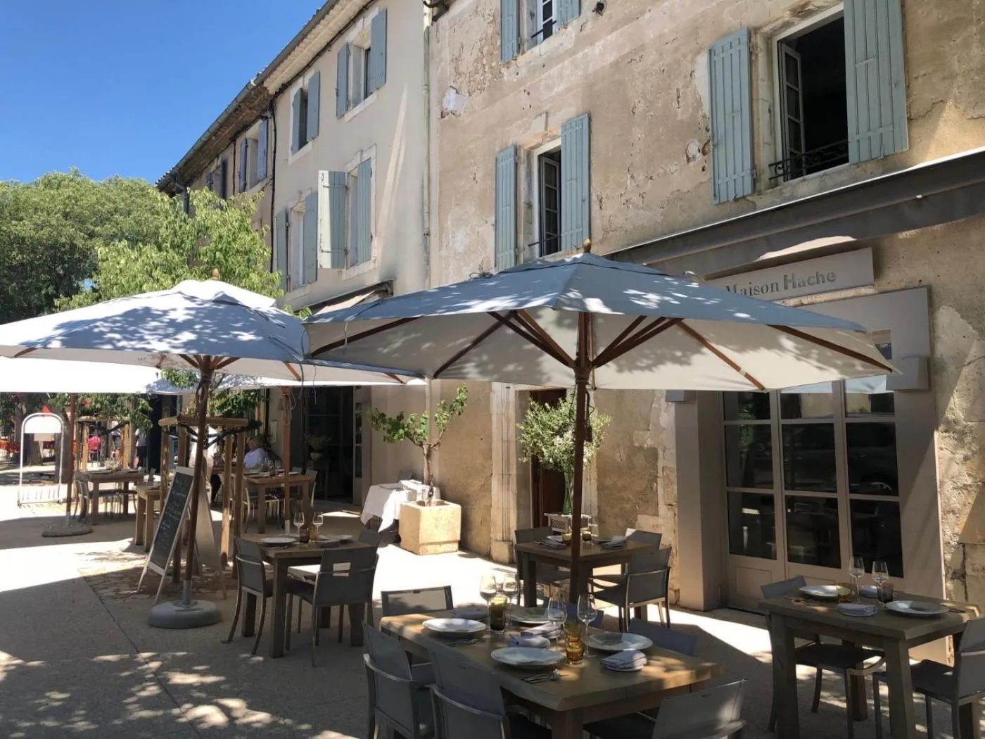 Patio in Maison Hache