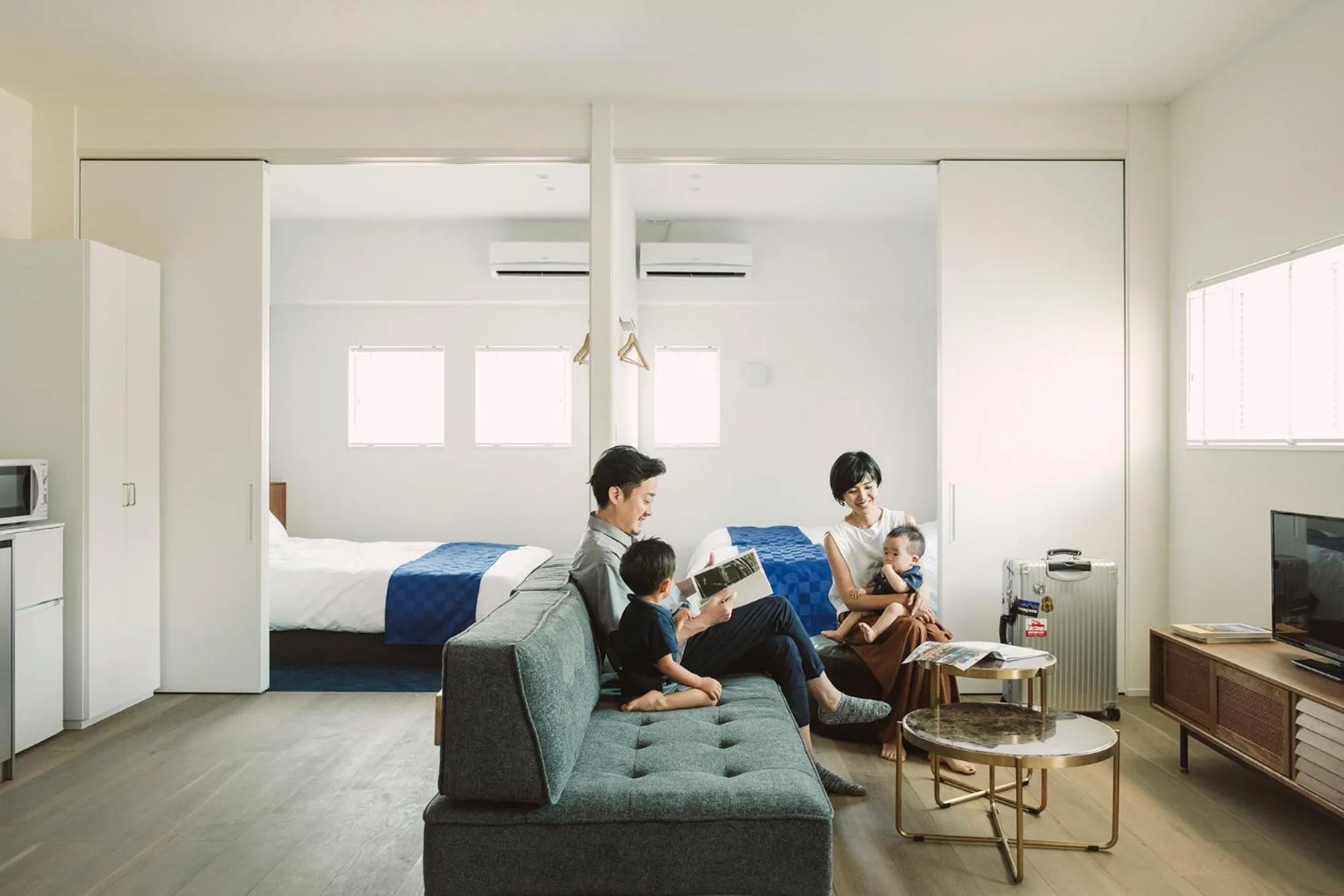 Living room in Seacruise House Navio