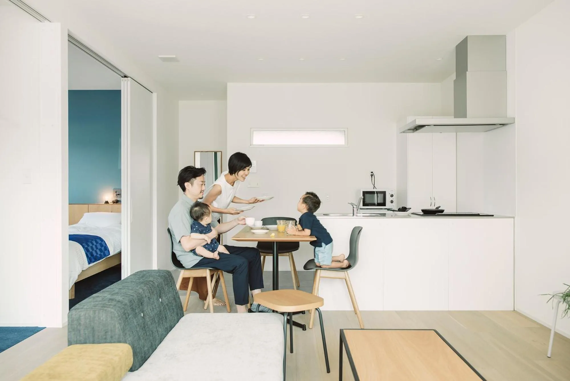 Living room in Seacruise House Navio