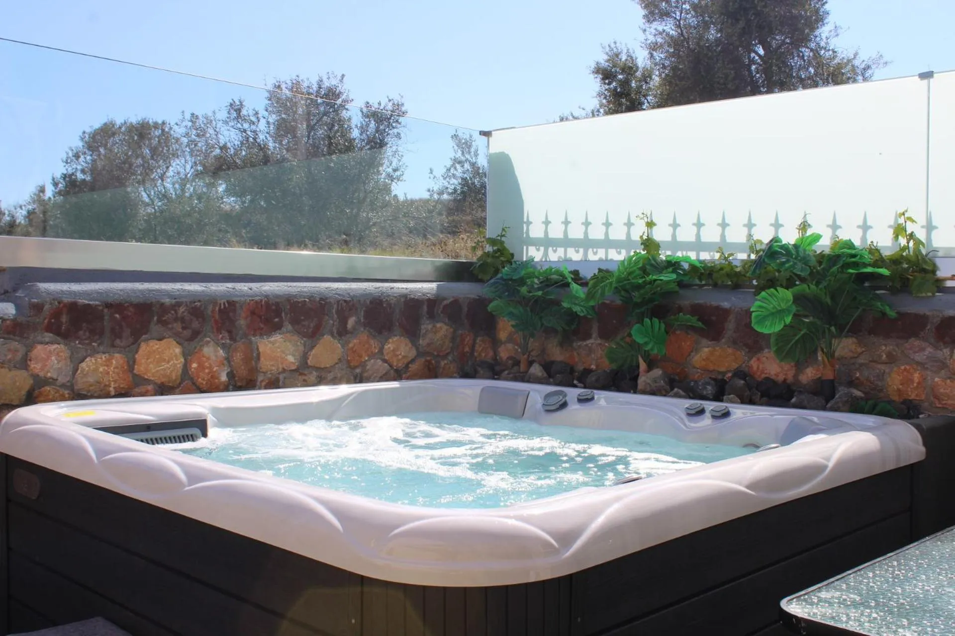 Day in Villa Galaxy Santorini