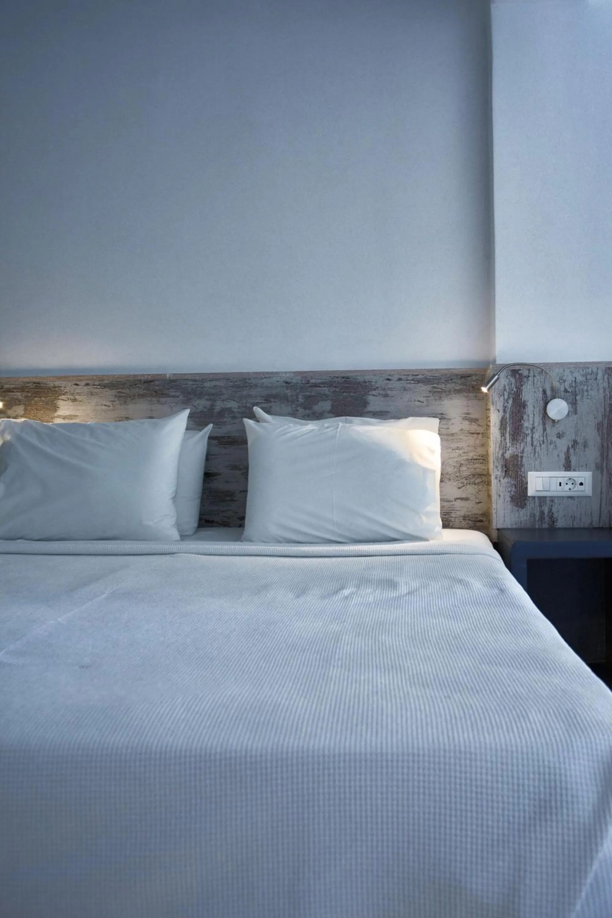 Bedroom, Bed in Villa Galaxy Santorini