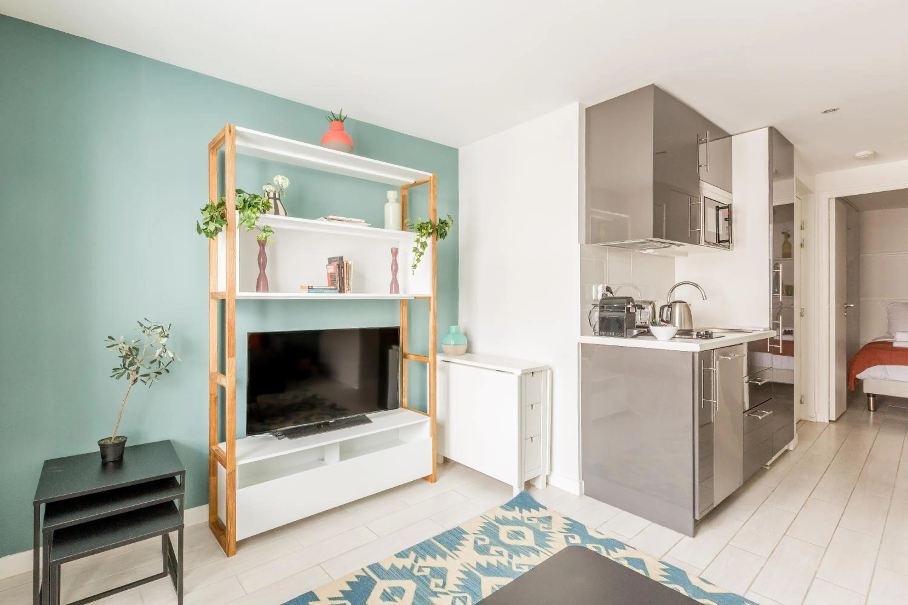 Kitchen or kitchenette in Résidence Louvre - Bellan