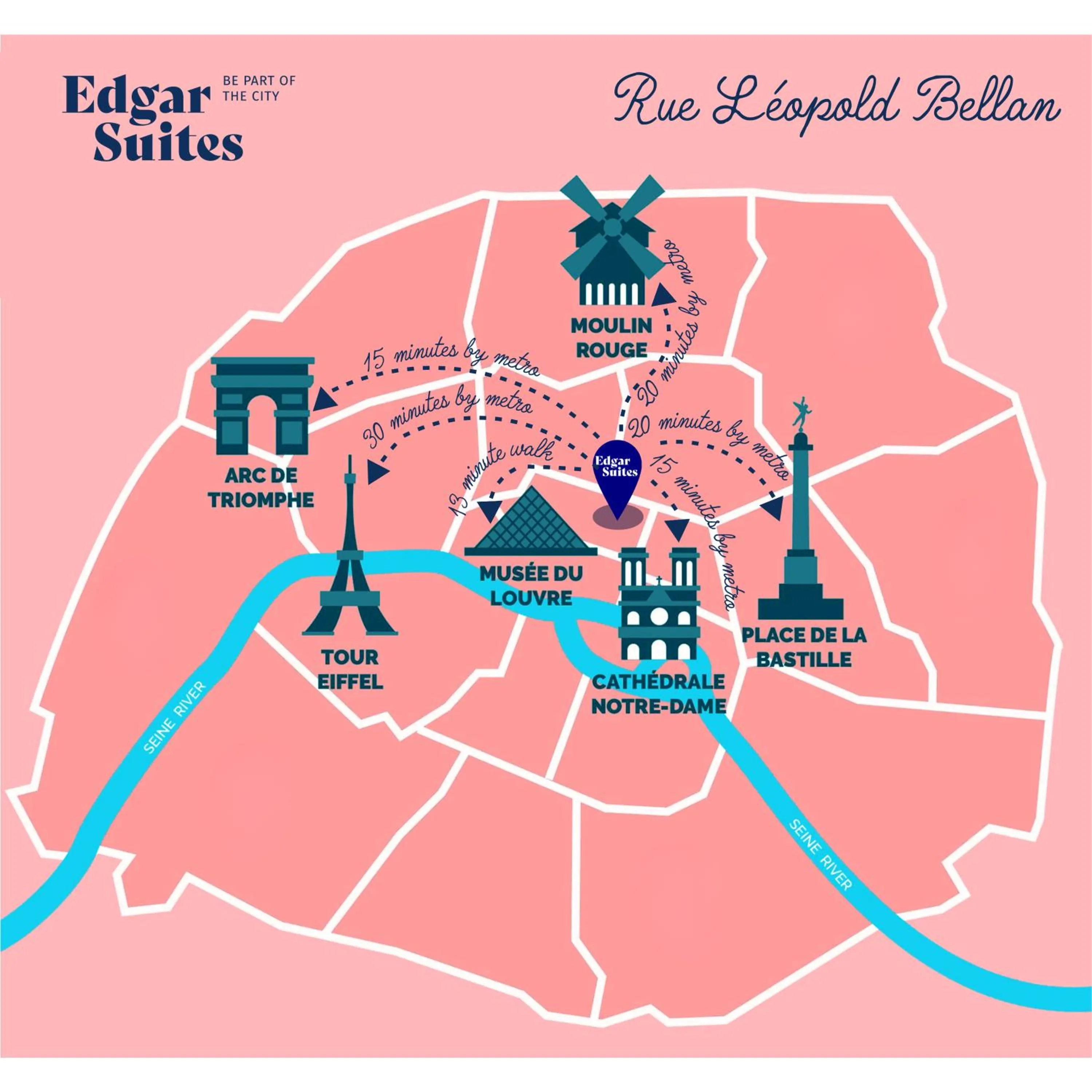 Location in Résidence Louvre - Bellan