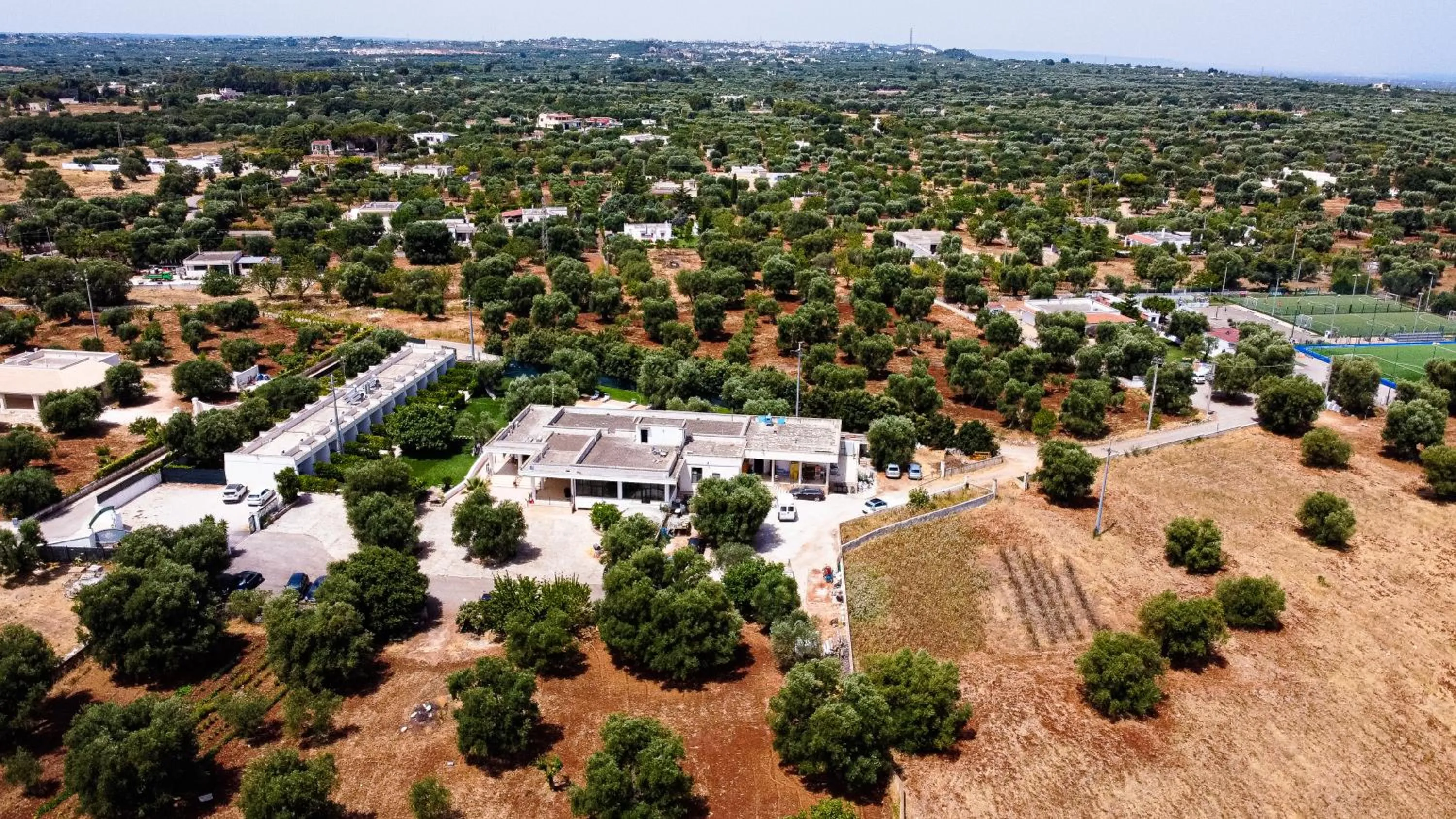 Bird's eye view in Hotel Eden