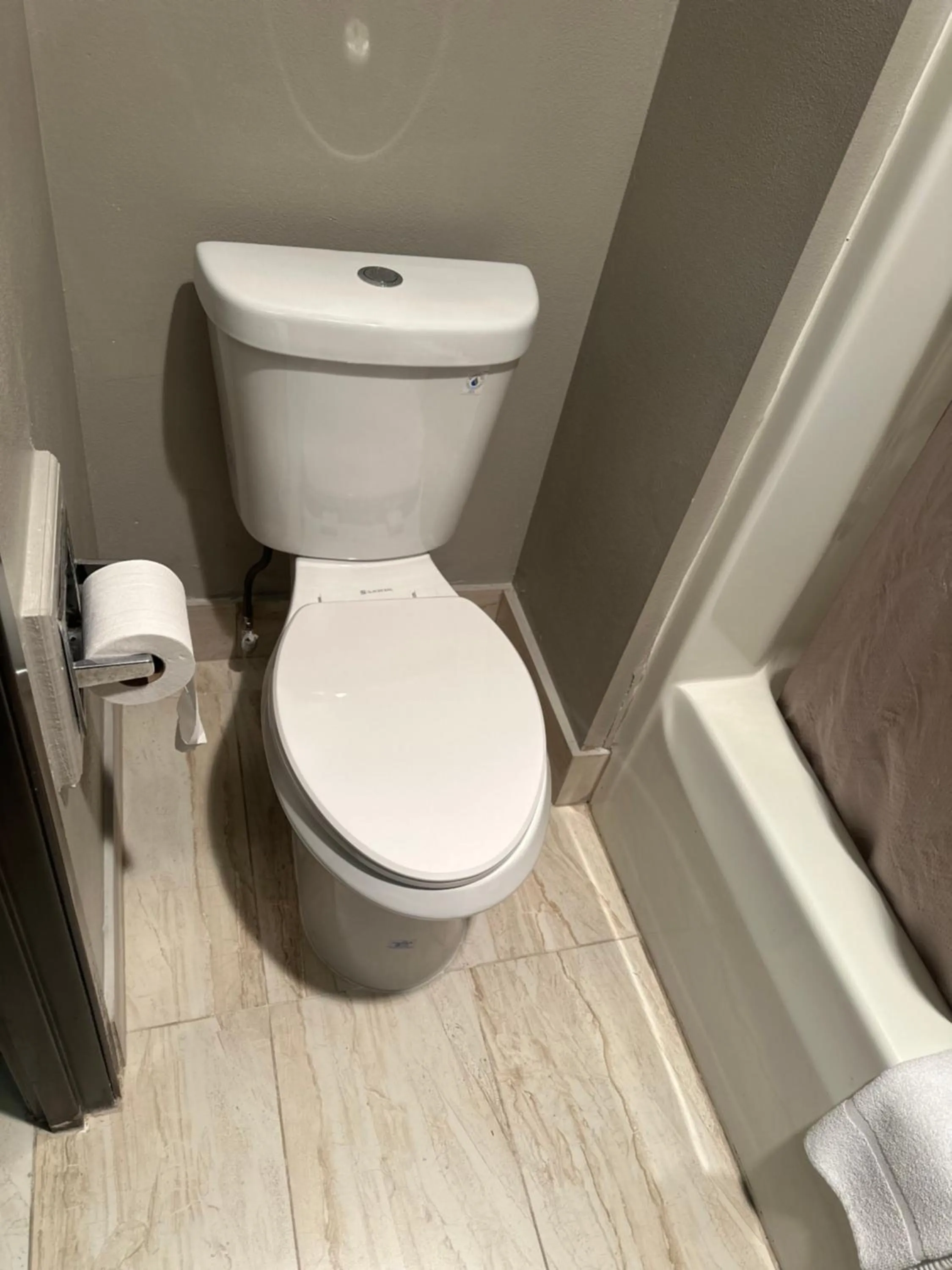 Toilet in Motel 6-Wisconsin Rapids, WI