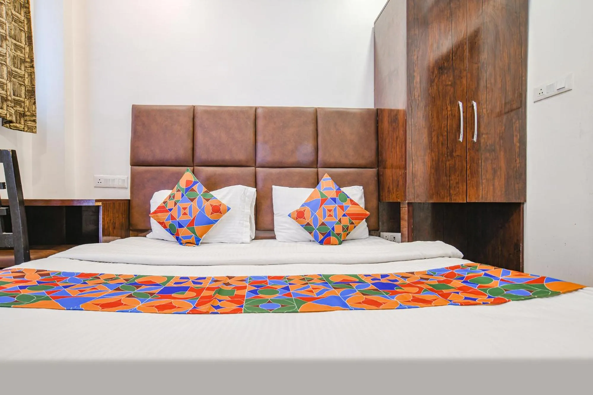 Bed in FabHotel S Pride