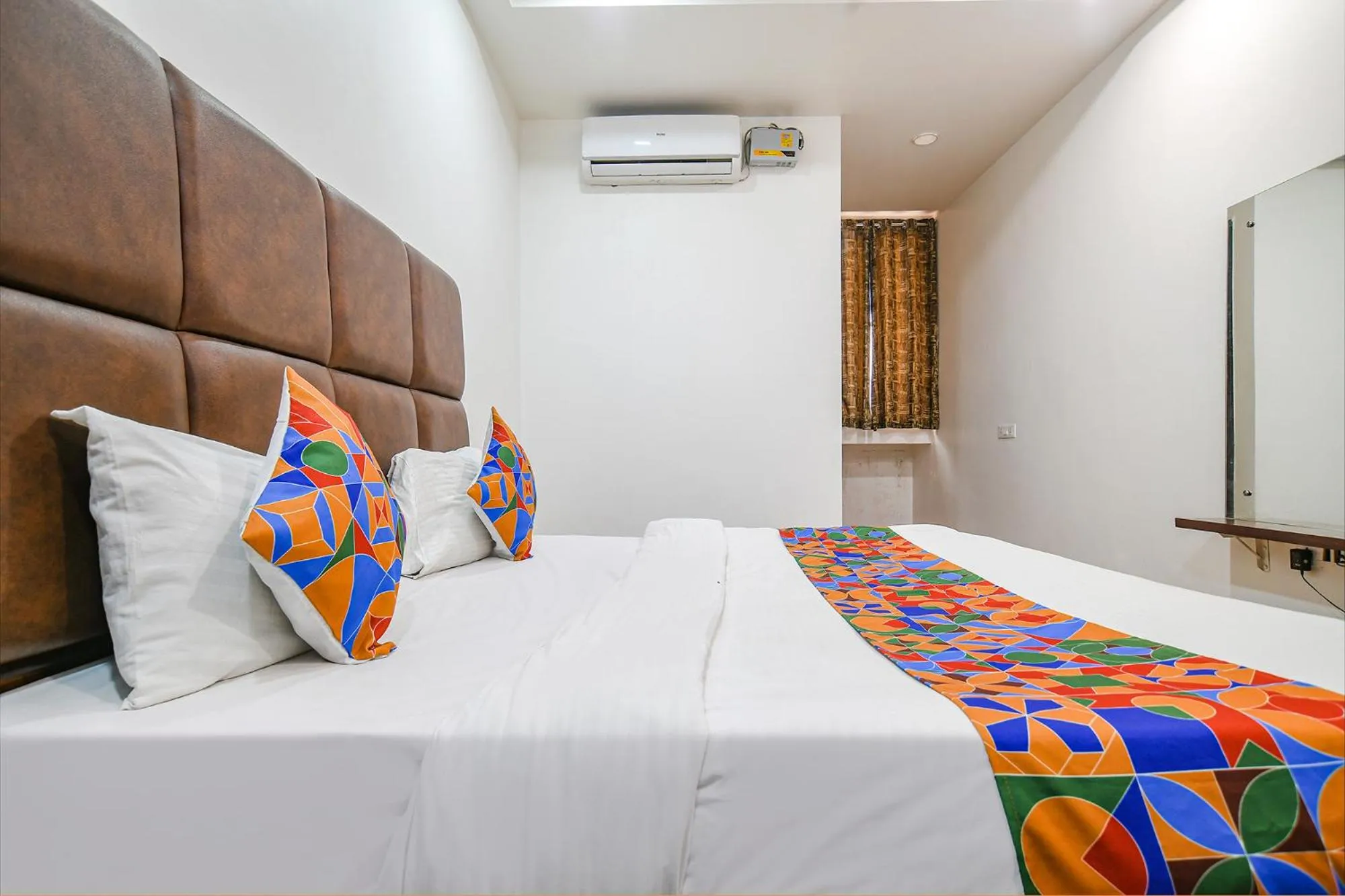 Bed in FabHotel S Pride