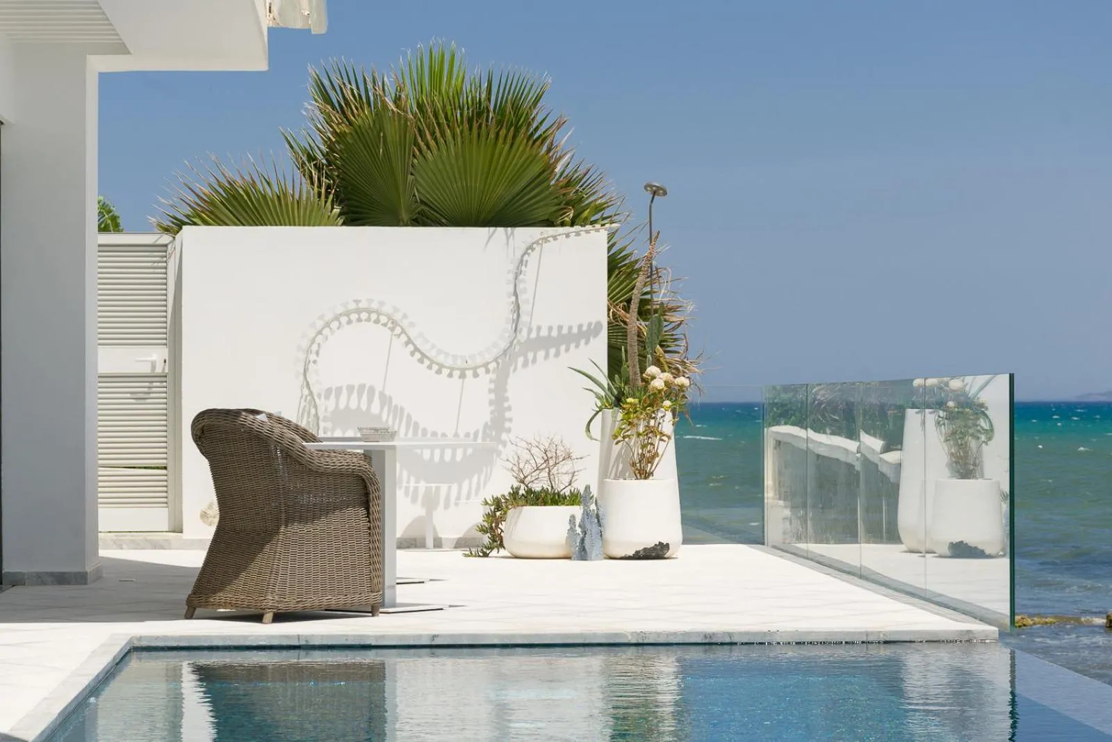 Patio in Maison Dedine- SmallLuxuryHotels -Adults Only