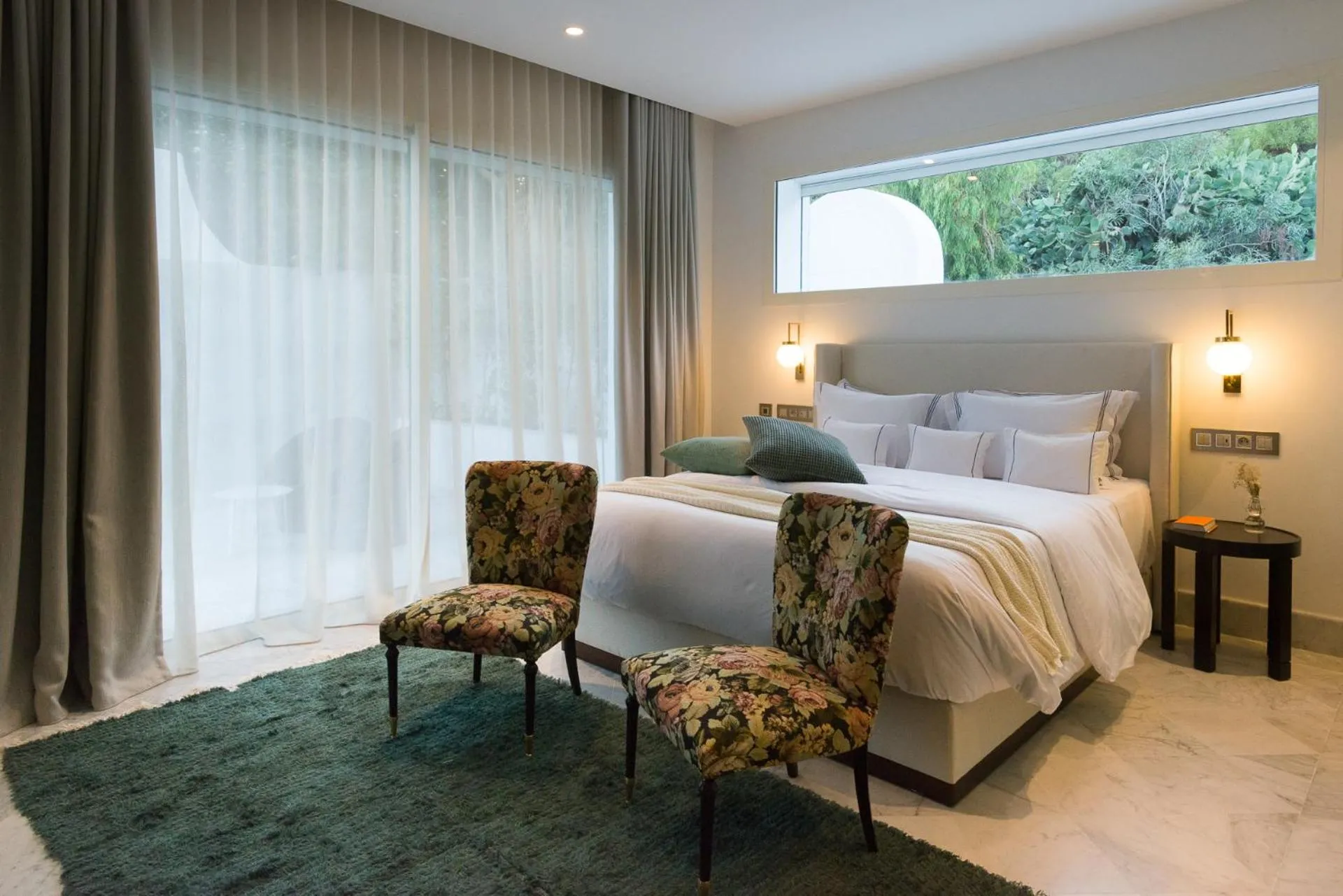 Bedroom, Bed in Maison Dedine- SmallLuxuryHotels -Adults Only