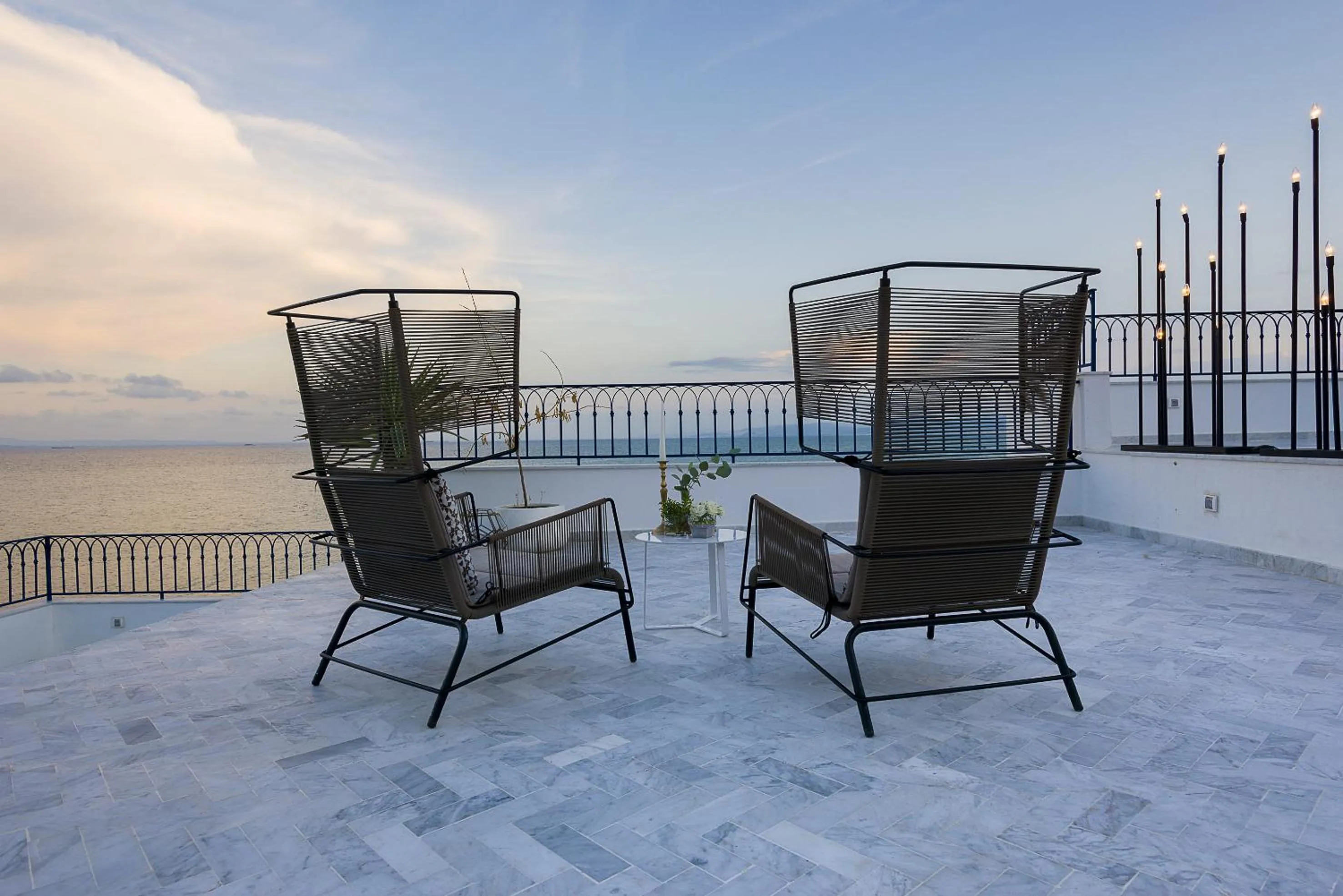 Balcony/Terrace in Maison Dedine- SmallLuxuryHotels -Adults Only