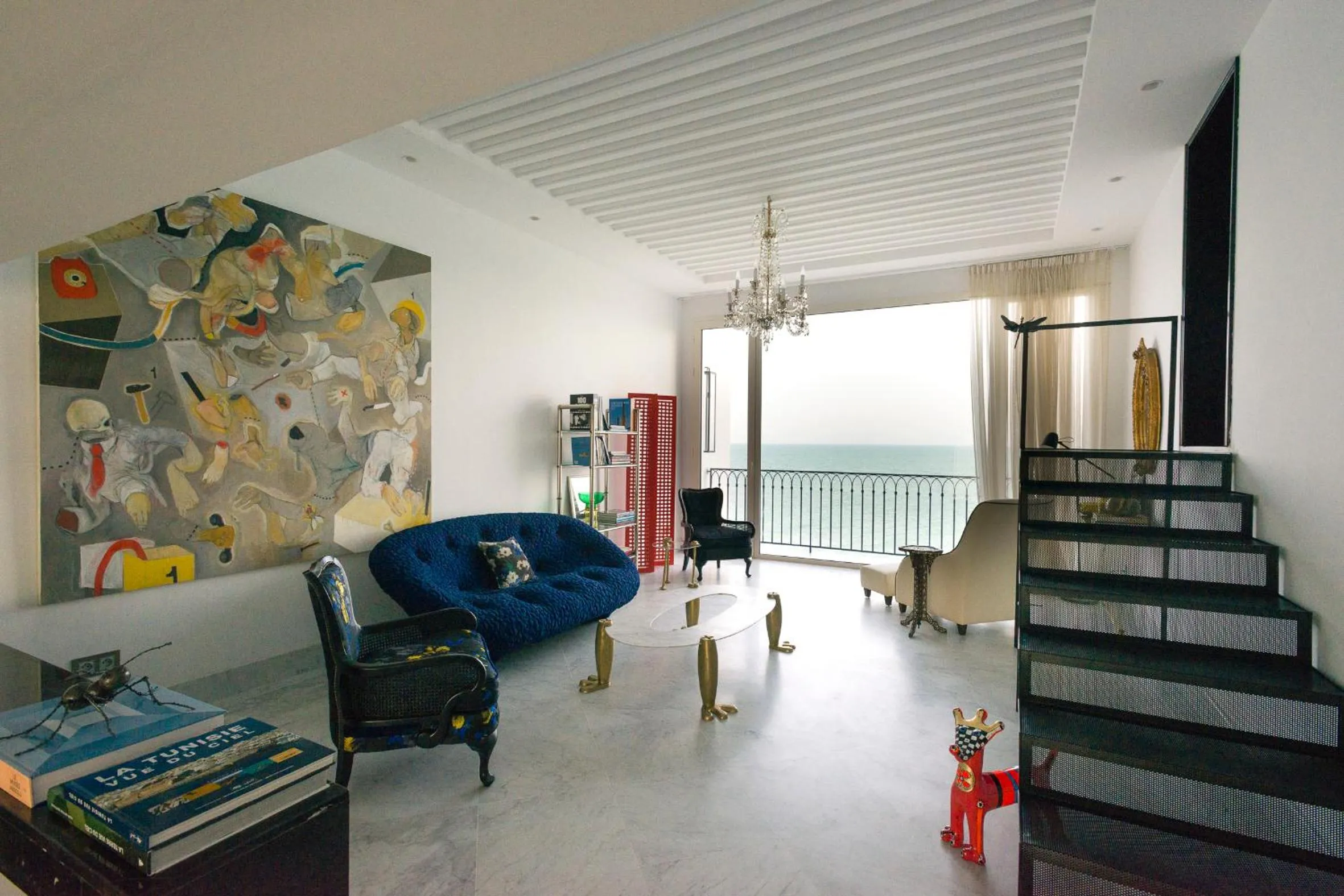 Living room in Maison Dedine- SmallLuxuryHotels -Adults Only
