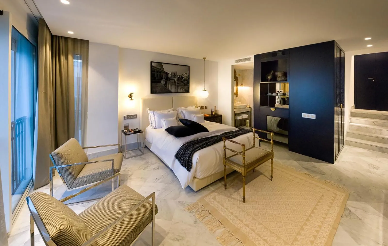 Photo of the whole room, Bed in Maison Dedine- SmallLuxuryHotels -Adults Only