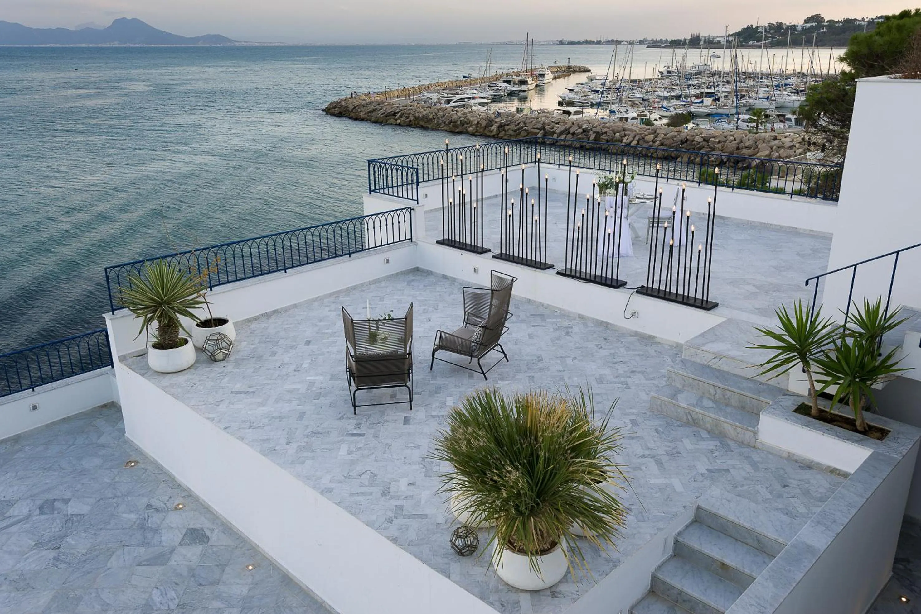 Sea view in Maison Dedine- SmallLuxuryHotels -Adults Only