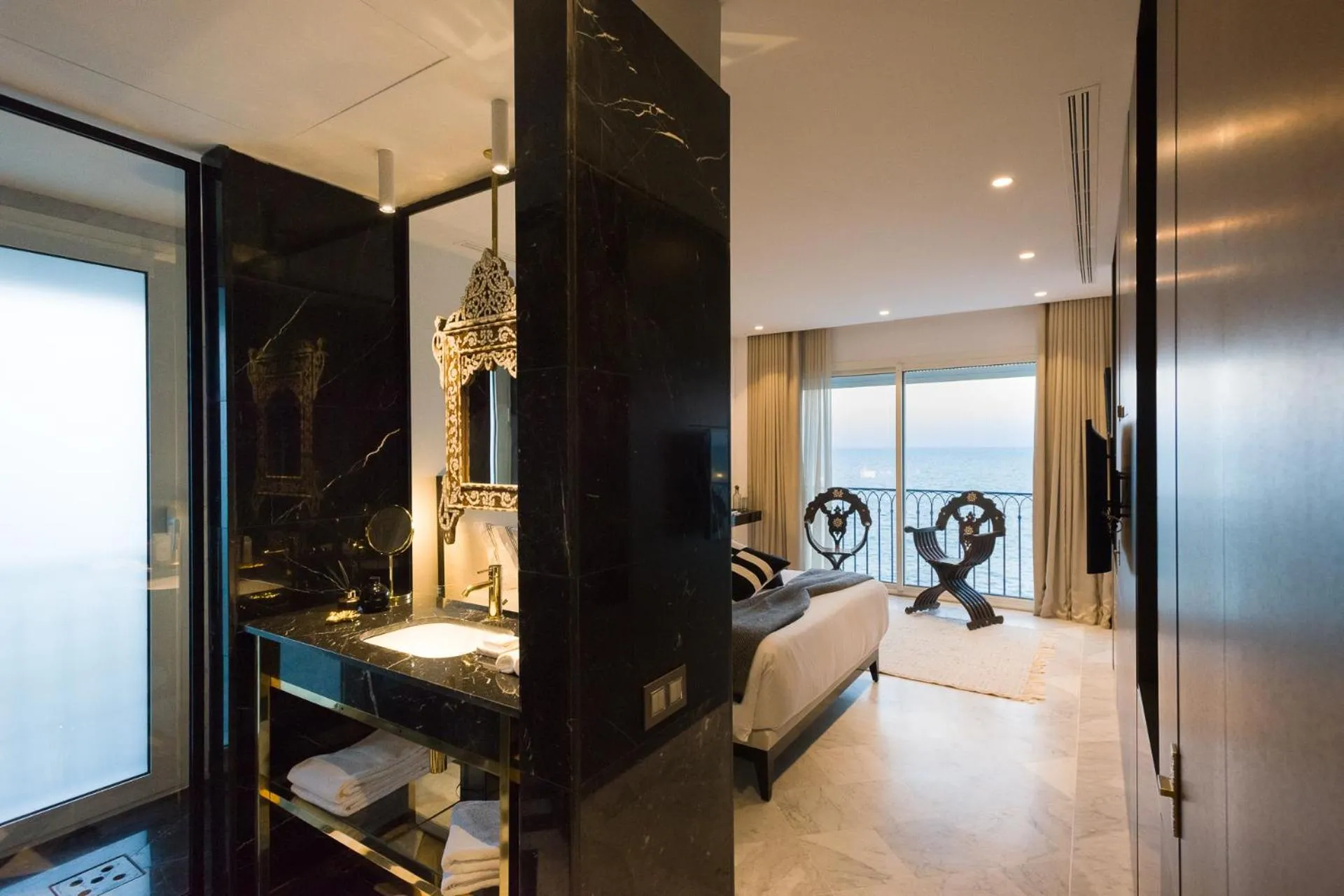 Photo of the whole room, Bed in Maison Dedine- SmallLuxuryHotels -Adults Only