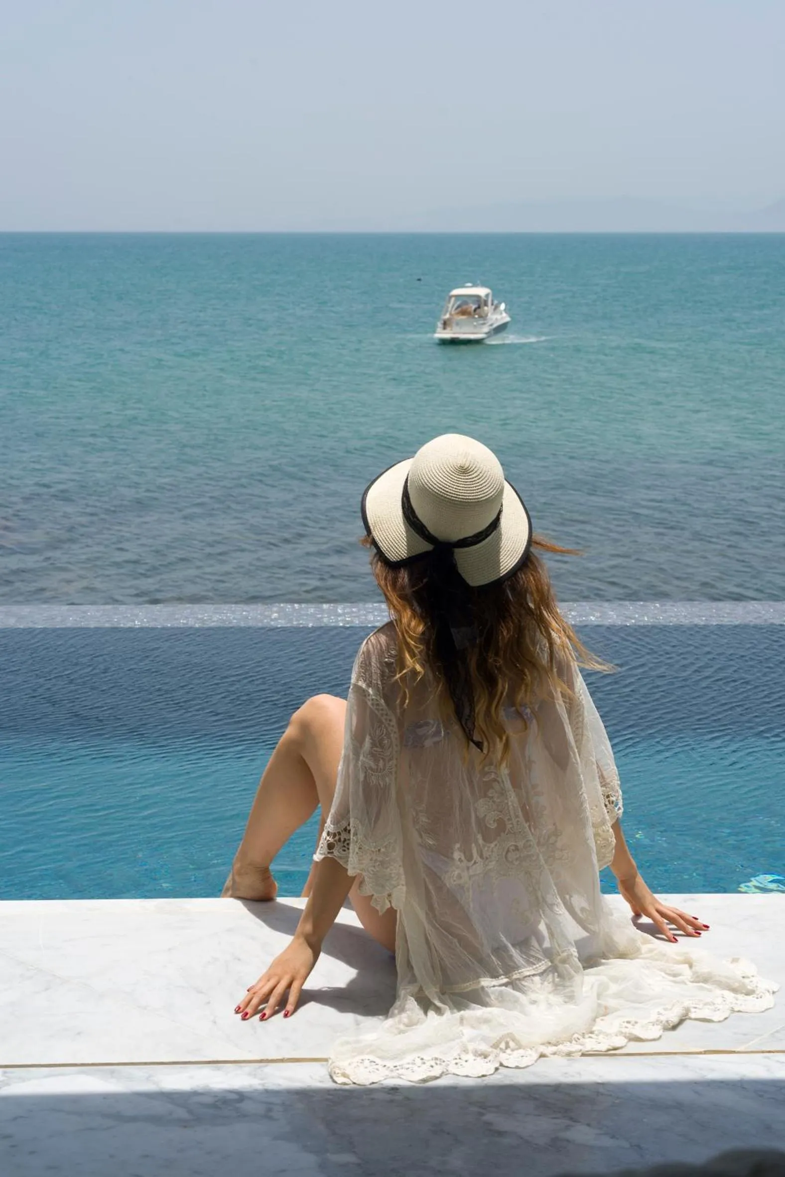 Swimming pool in Maison Dedine- SmallLuxuryHotels -Adults Only