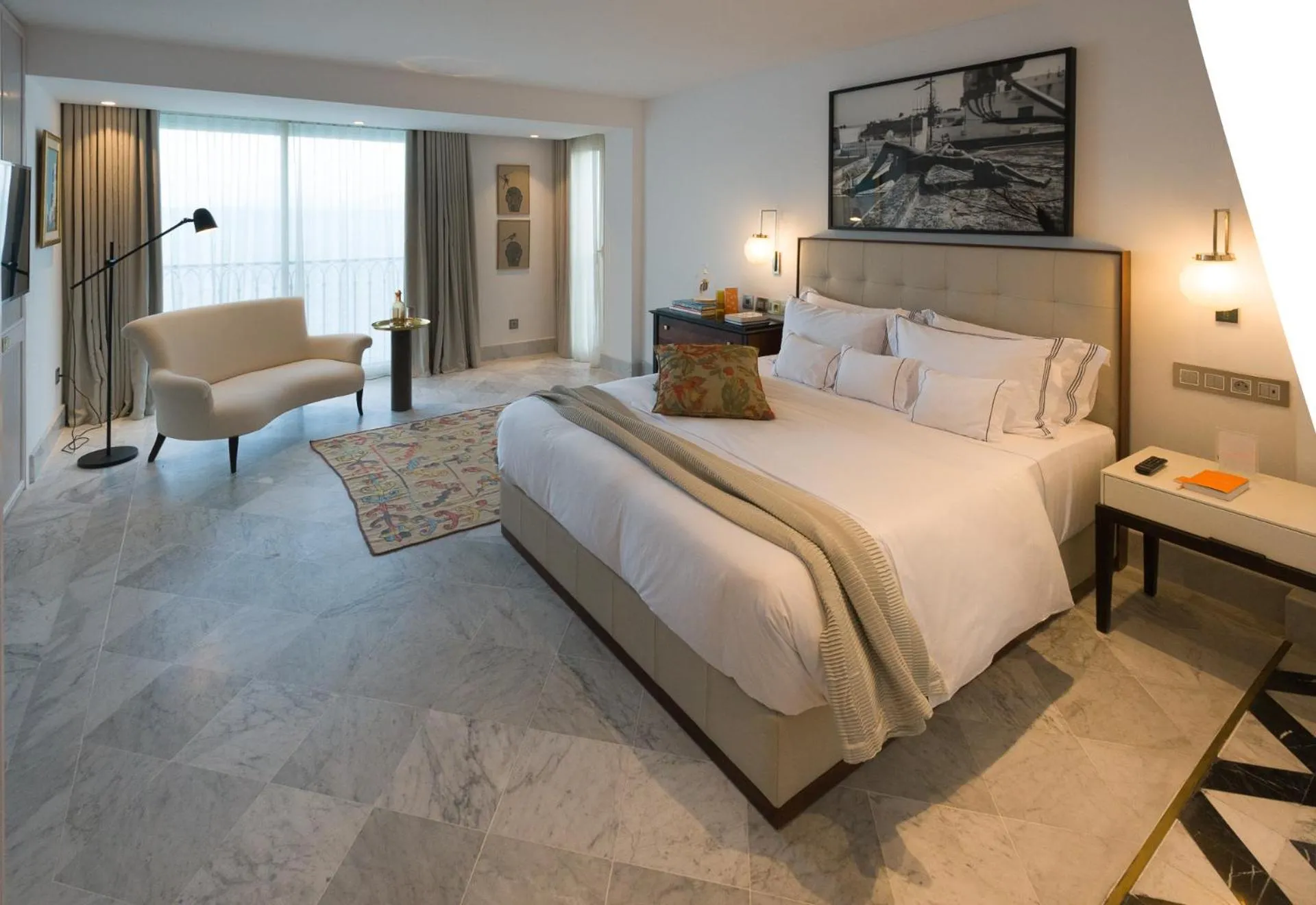 Photo of the whole room, Bed in Maison Dedine- SmallLuxuryHotels -Adults Only