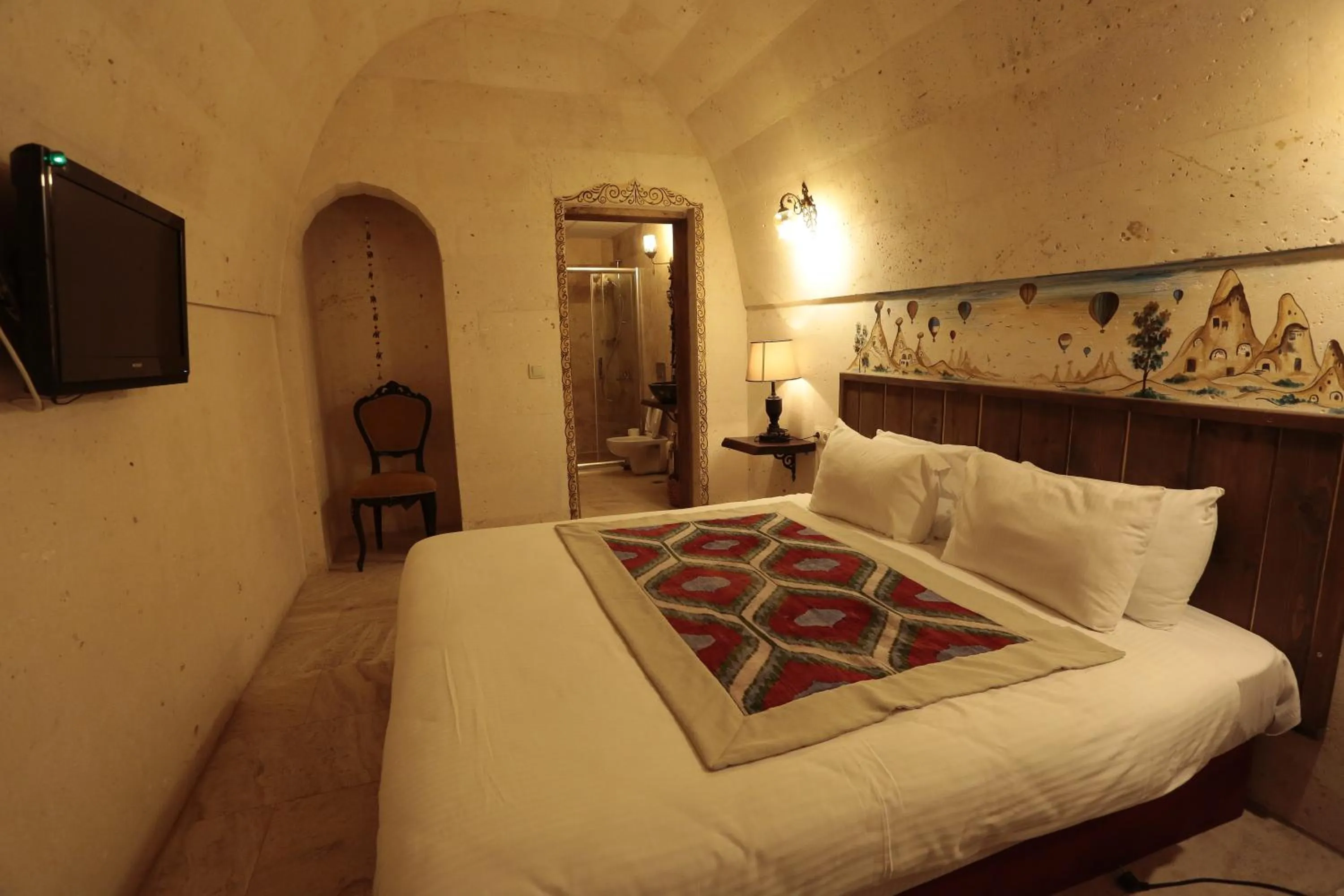 Living room, Bed in Corner İn Cappadocia