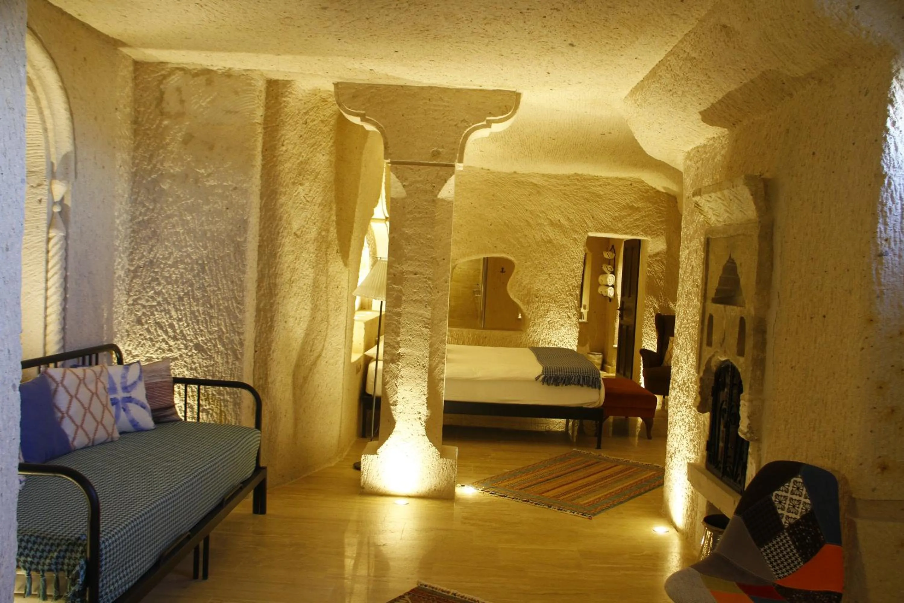 Bed in Corner İn Cappadocia