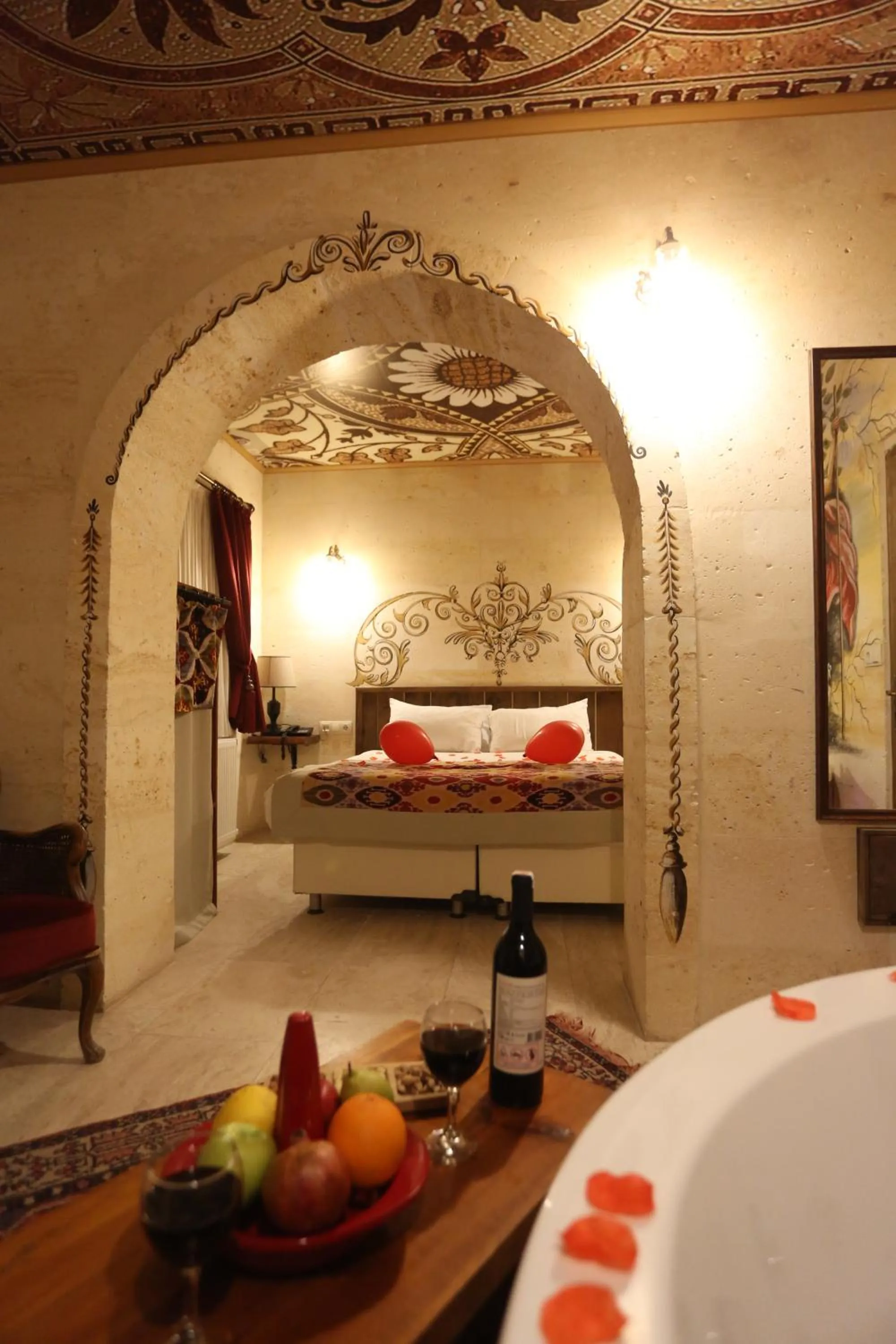 Bed in Corner İn Cappadocia