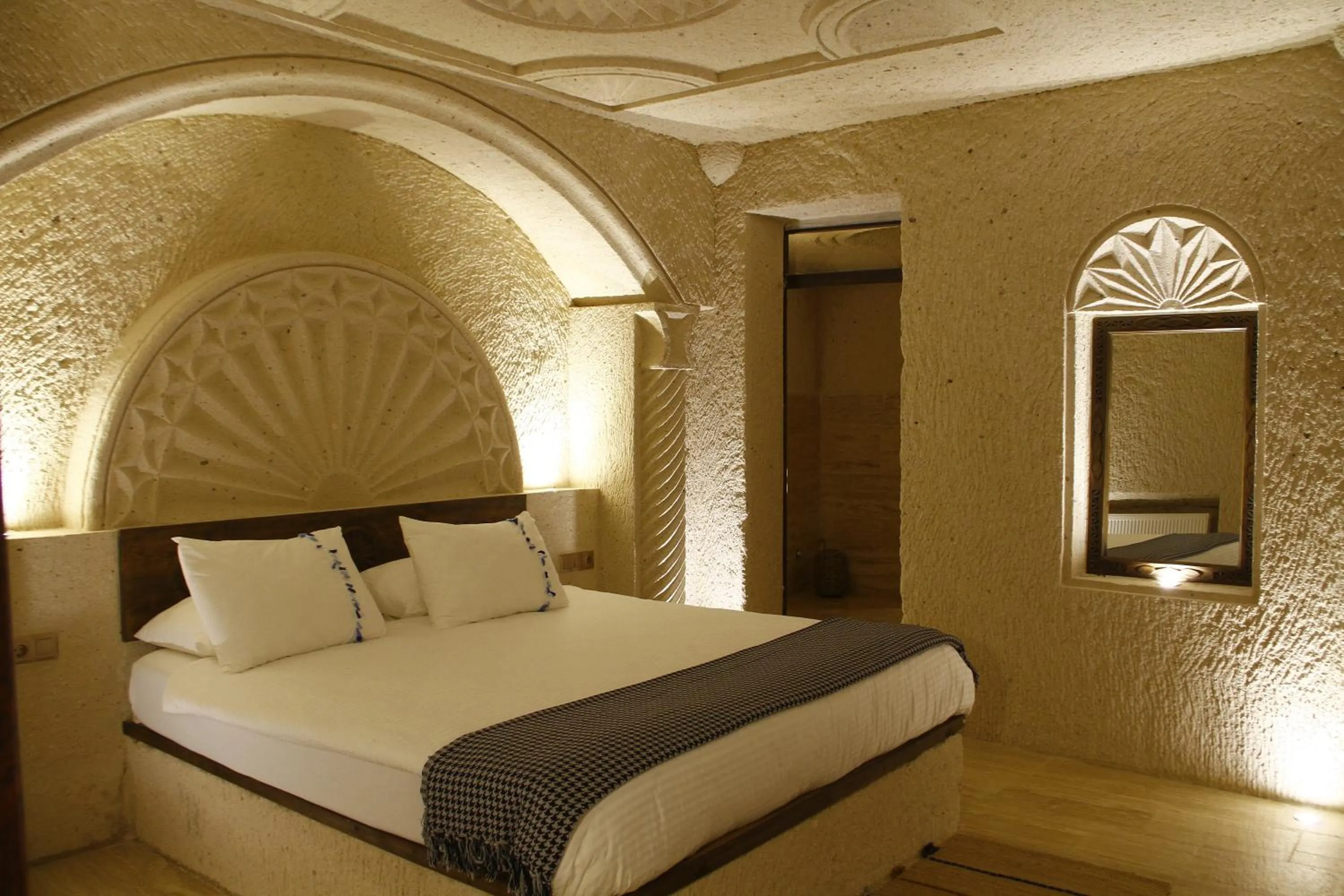 Bed in Corner İn Cappadocia