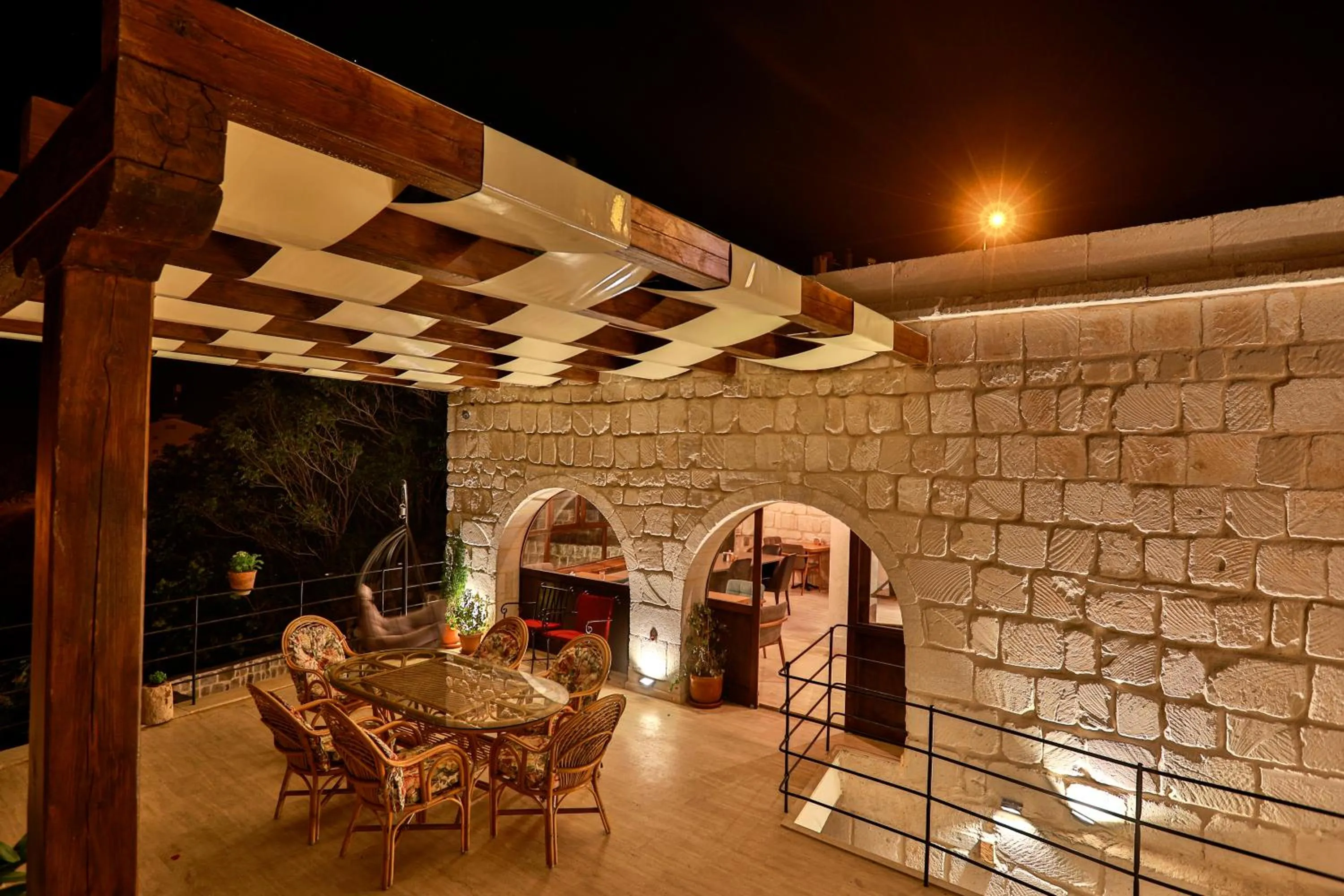 Patio in Corner İn Cappadocia