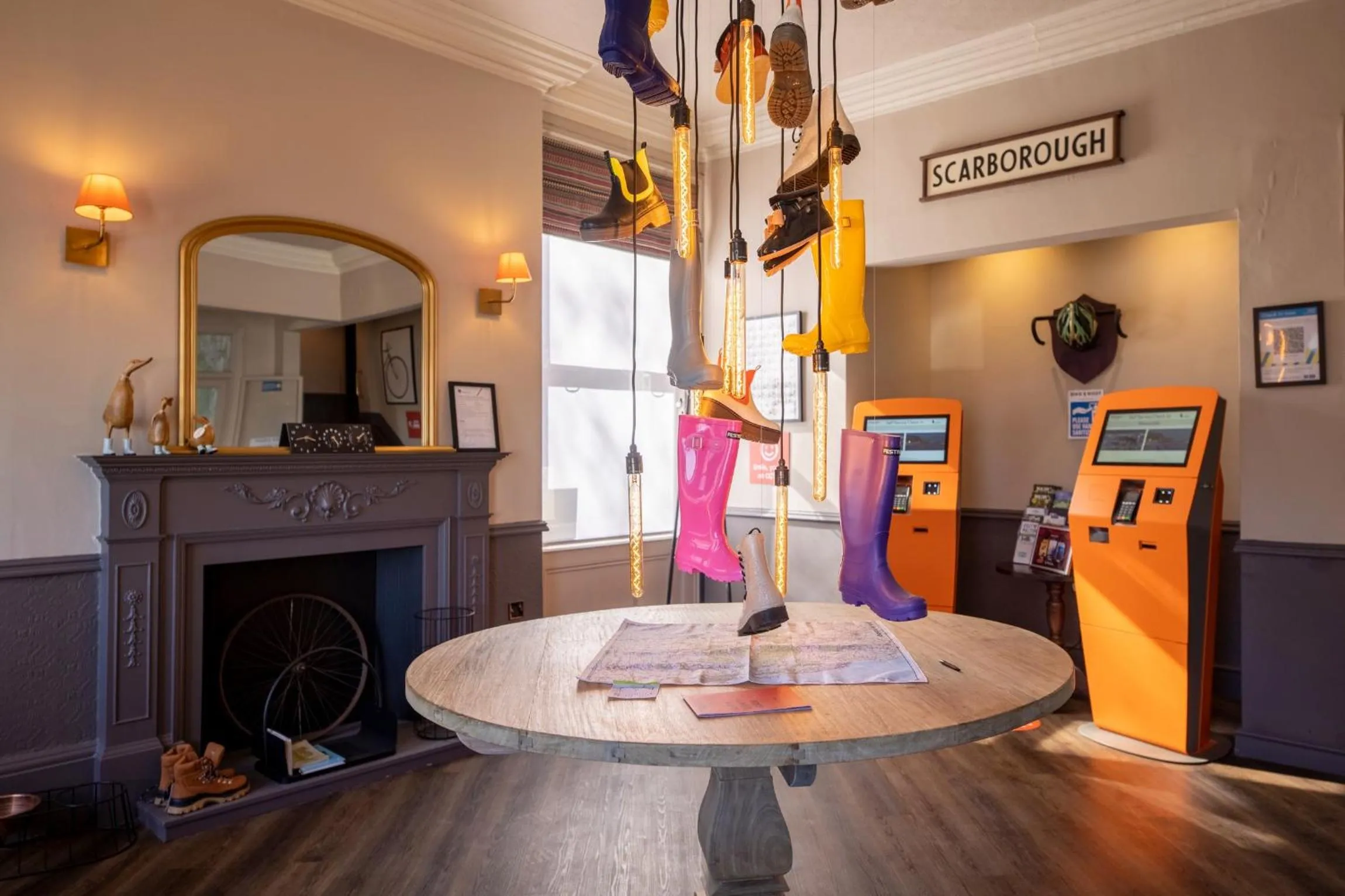 Lobby or reception in Bike & Boot Inns Scarborough - Leisure Hotels for Now