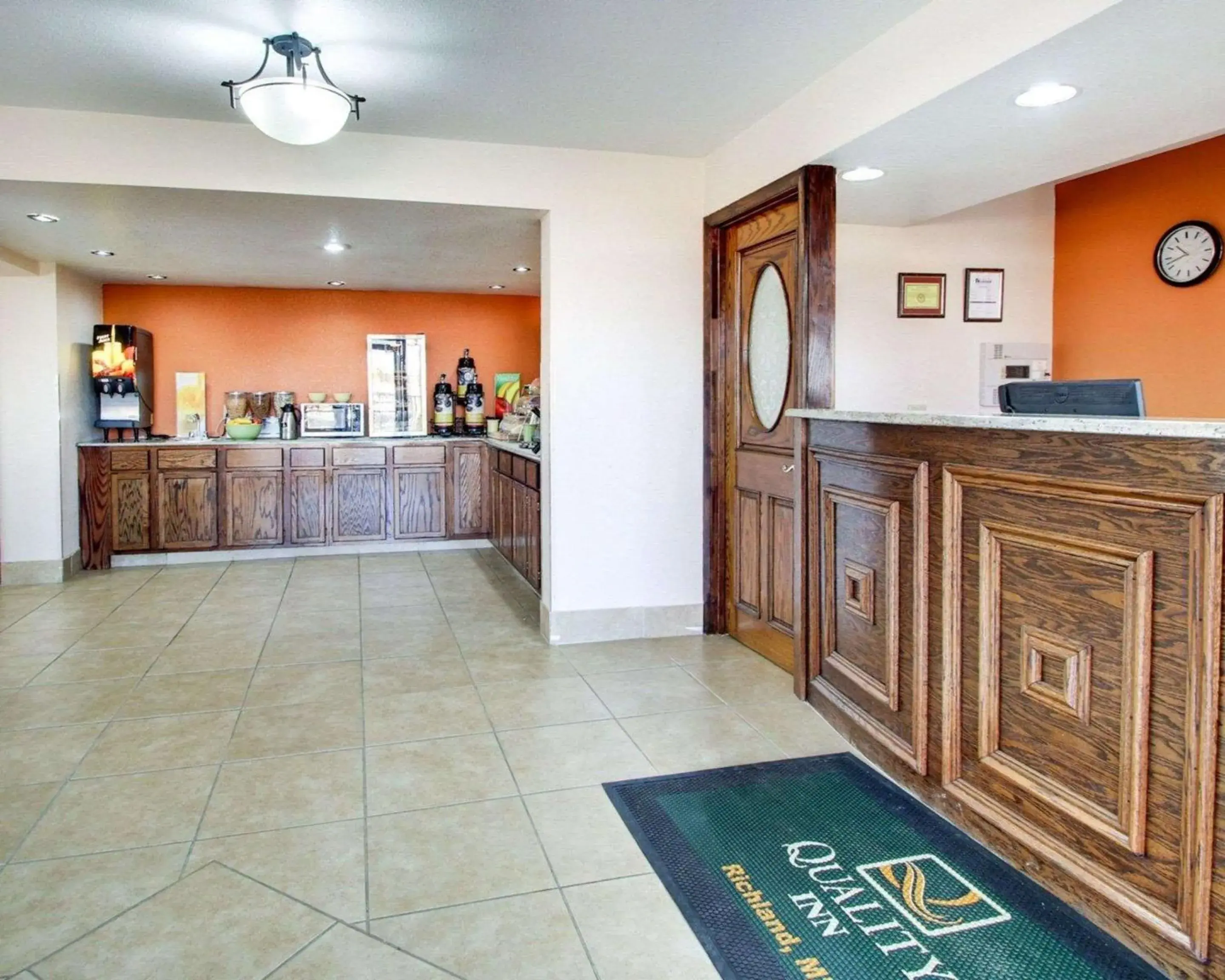 Lobby or reception in Quality Inn Lobby or reception in Quality Inn