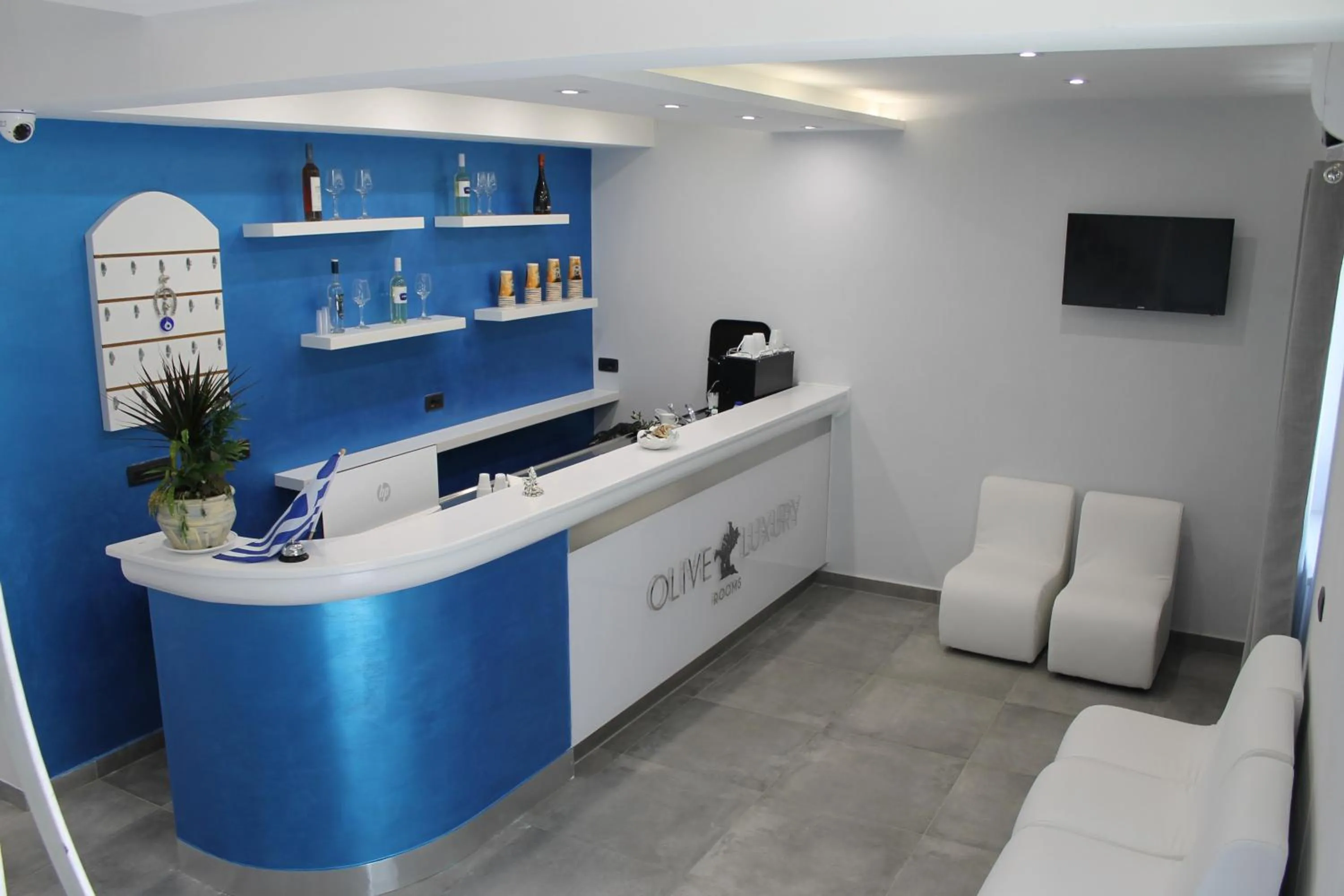 Lobby or reception in Olive Luxury Rooms