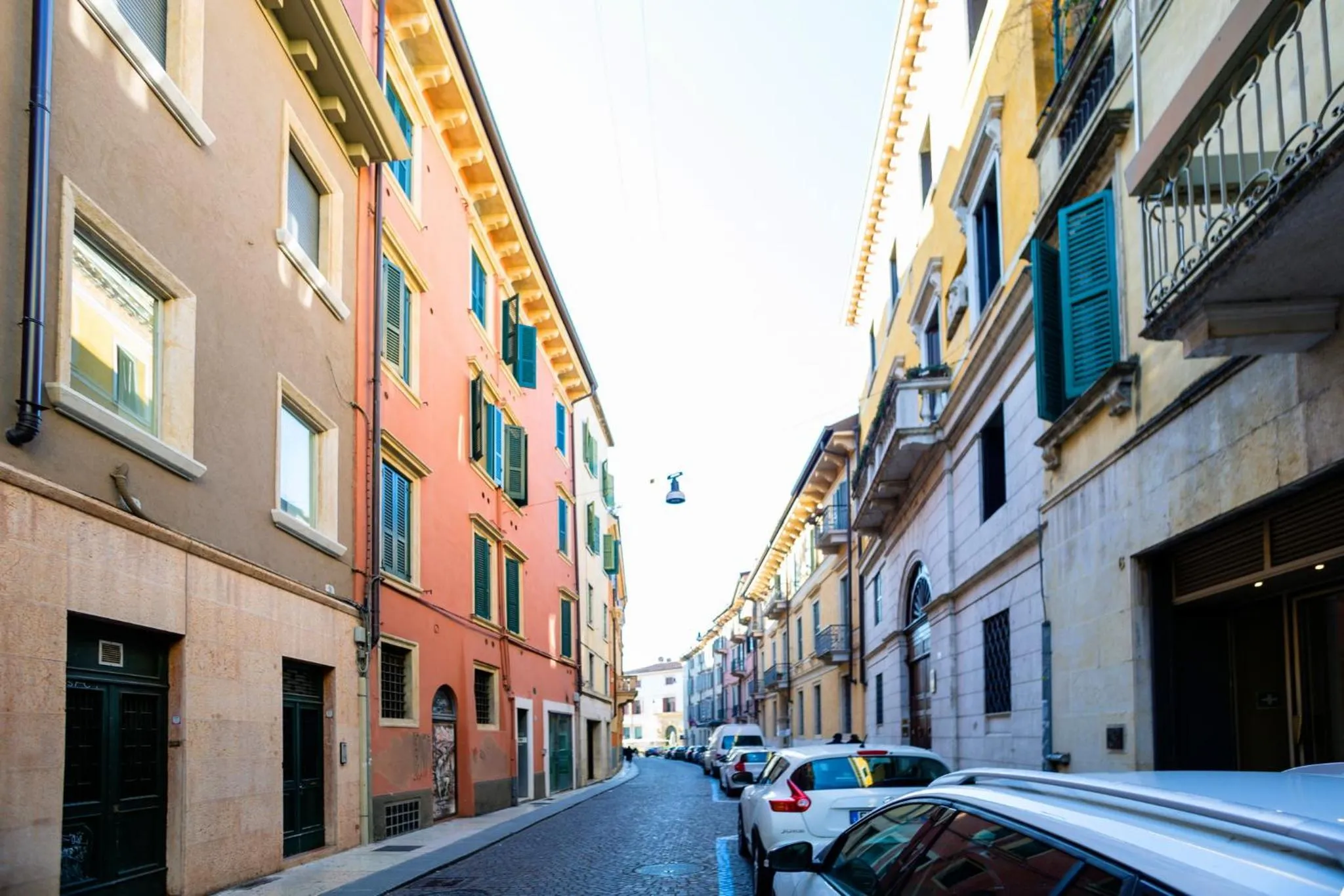 Street view in Mazzini Suite