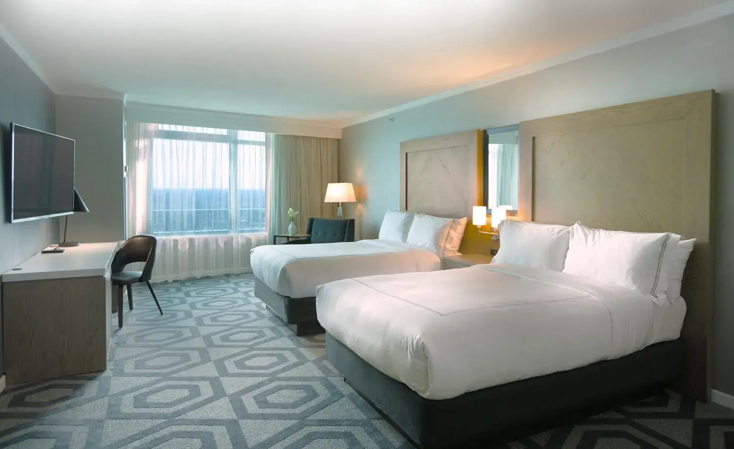 Bedroom, Bed in Caesars Windsor, A Caesars Destination Bedroom, Bed in Caesars Windsor, A Caesars Destination