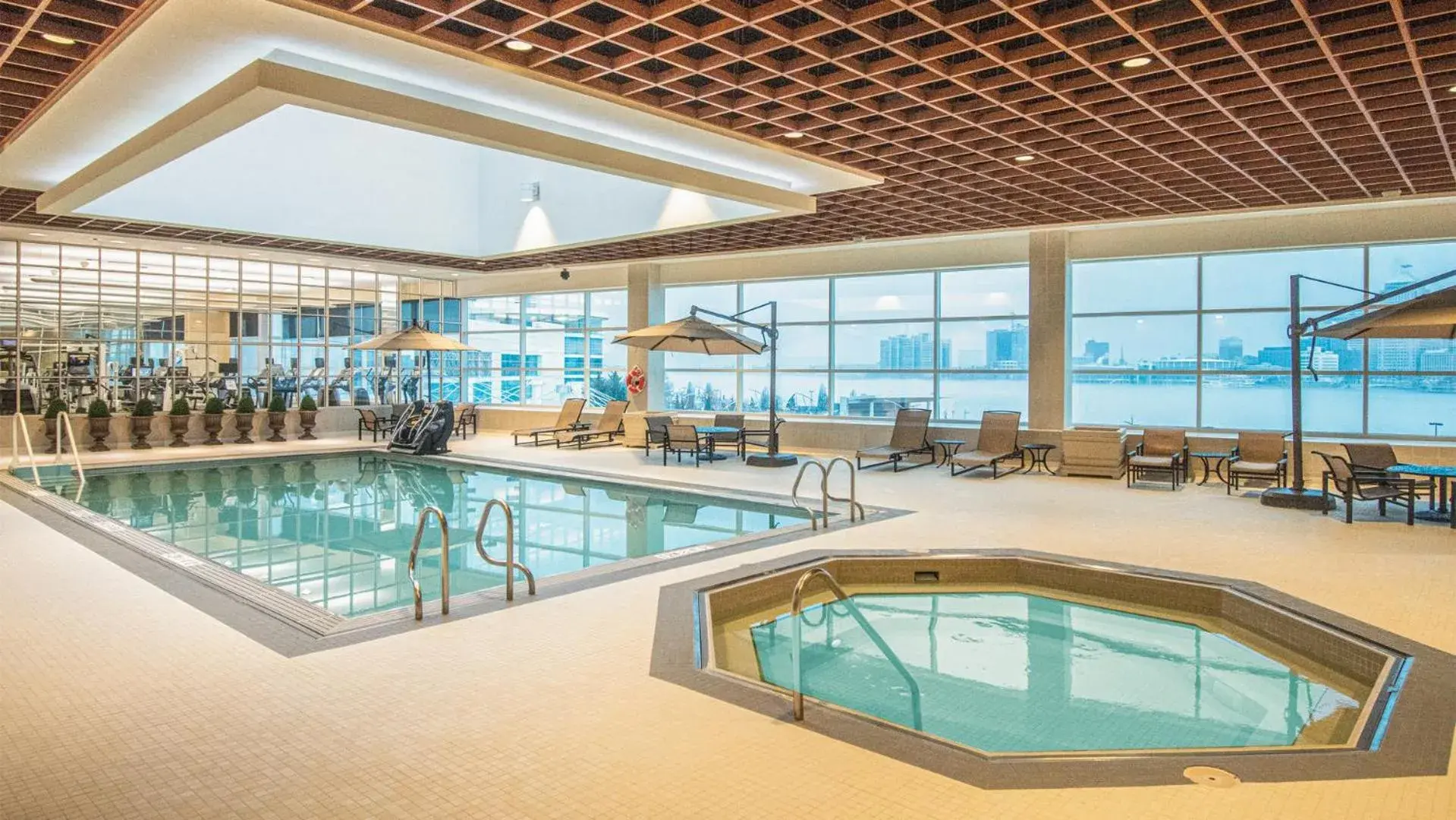 Swimming pool in Caesars Windsor, A Caesars Destination Swimming pool in Caesars Windsor, A Caesars Destination