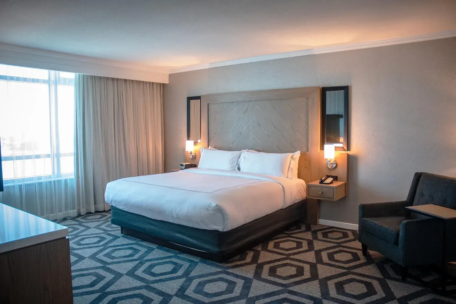 Bedroom, Bed in Caesars Windsor, A Caesars Destination Bedroom, Bed in Caesars Windsor, A Caesars Destination