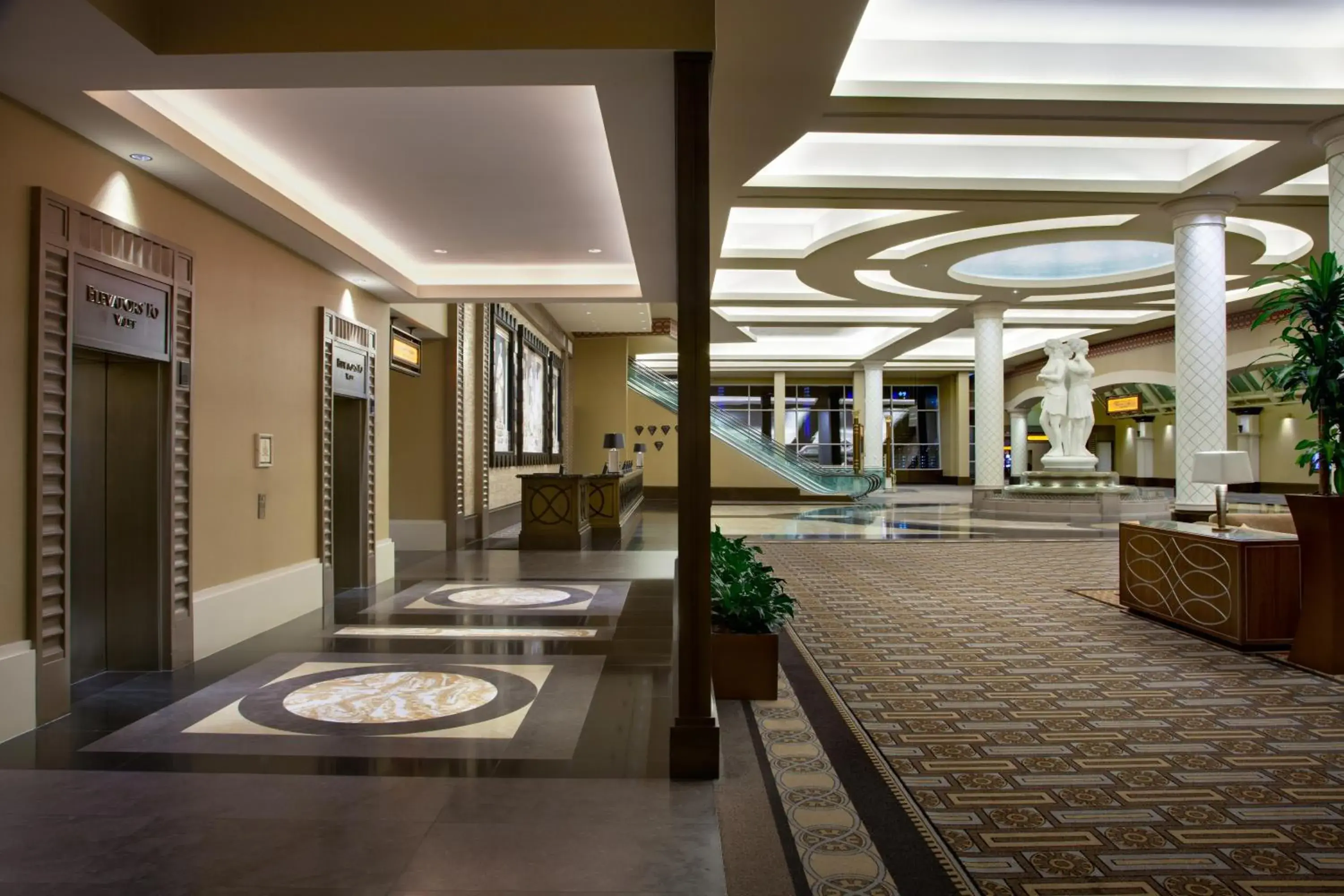 Lobby or reception in Caesars Windsor, A Caesars Destination Lobby or reception in Caesars Windsor, A Caesars Destination