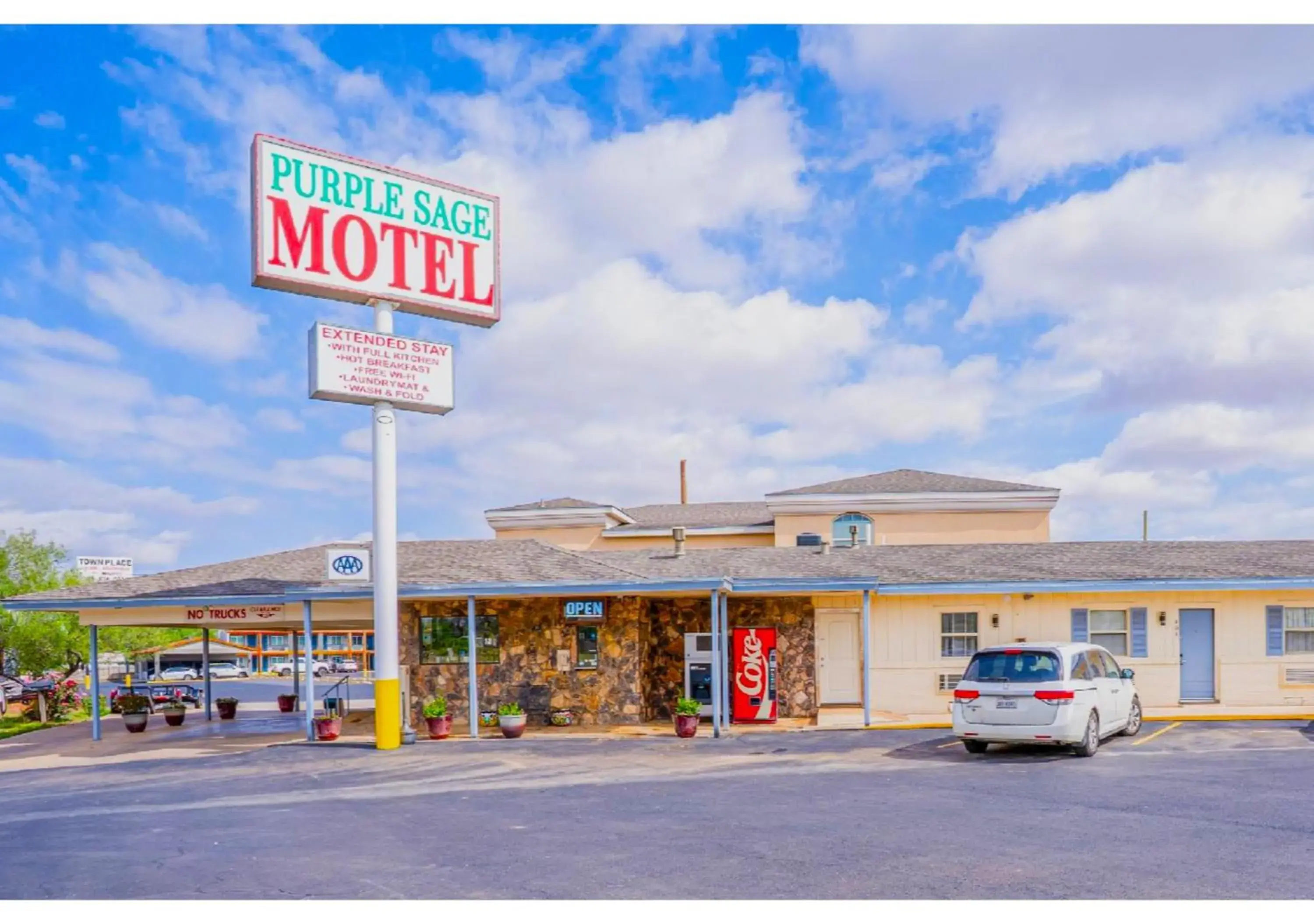 Facade/entrance in Purple Sage By OYO Snyder TX Facade/entrance in Purple Sage By OYO Snyder TX